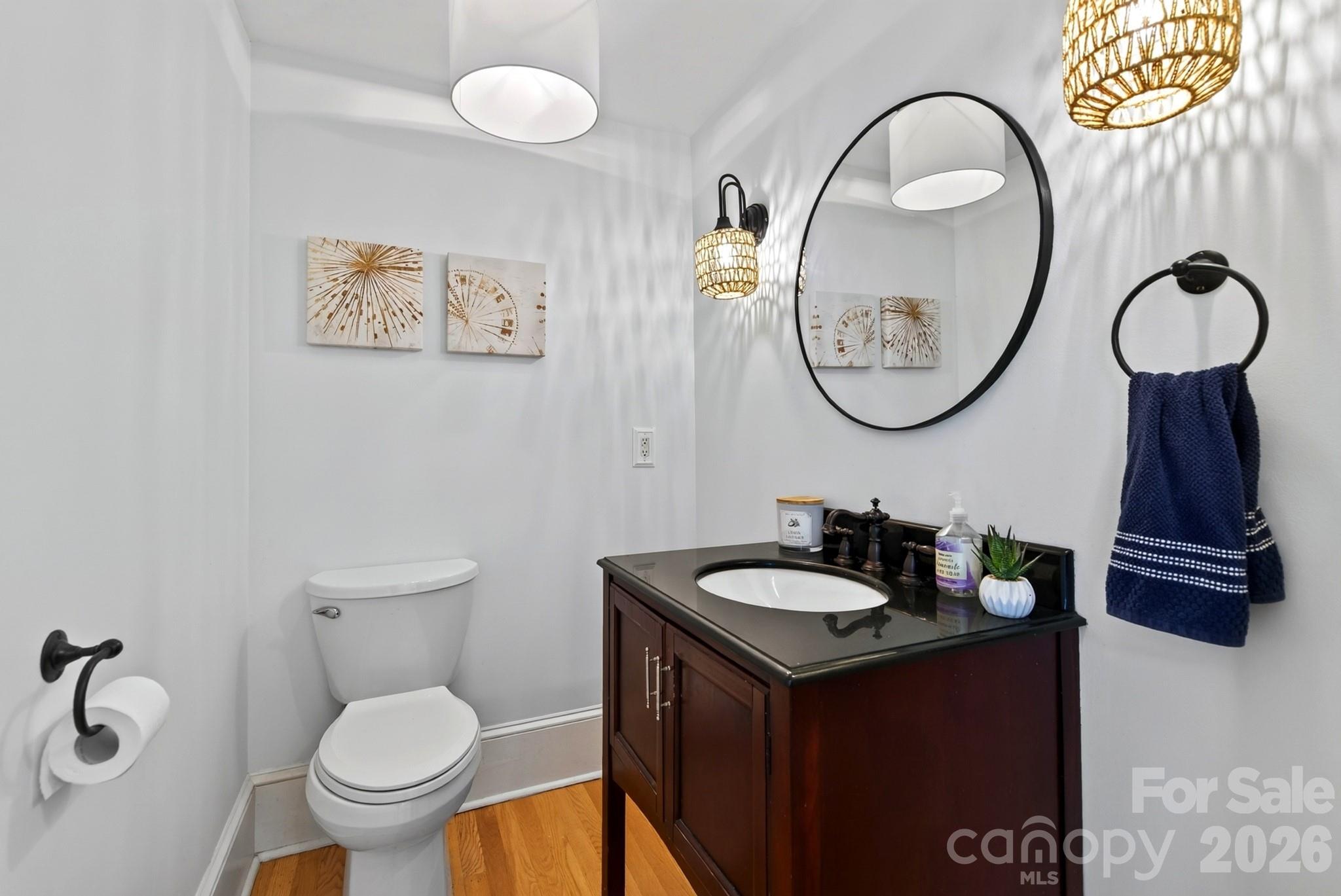 Convenient half bath for guest - 5 Inglewood Road, Asheville
