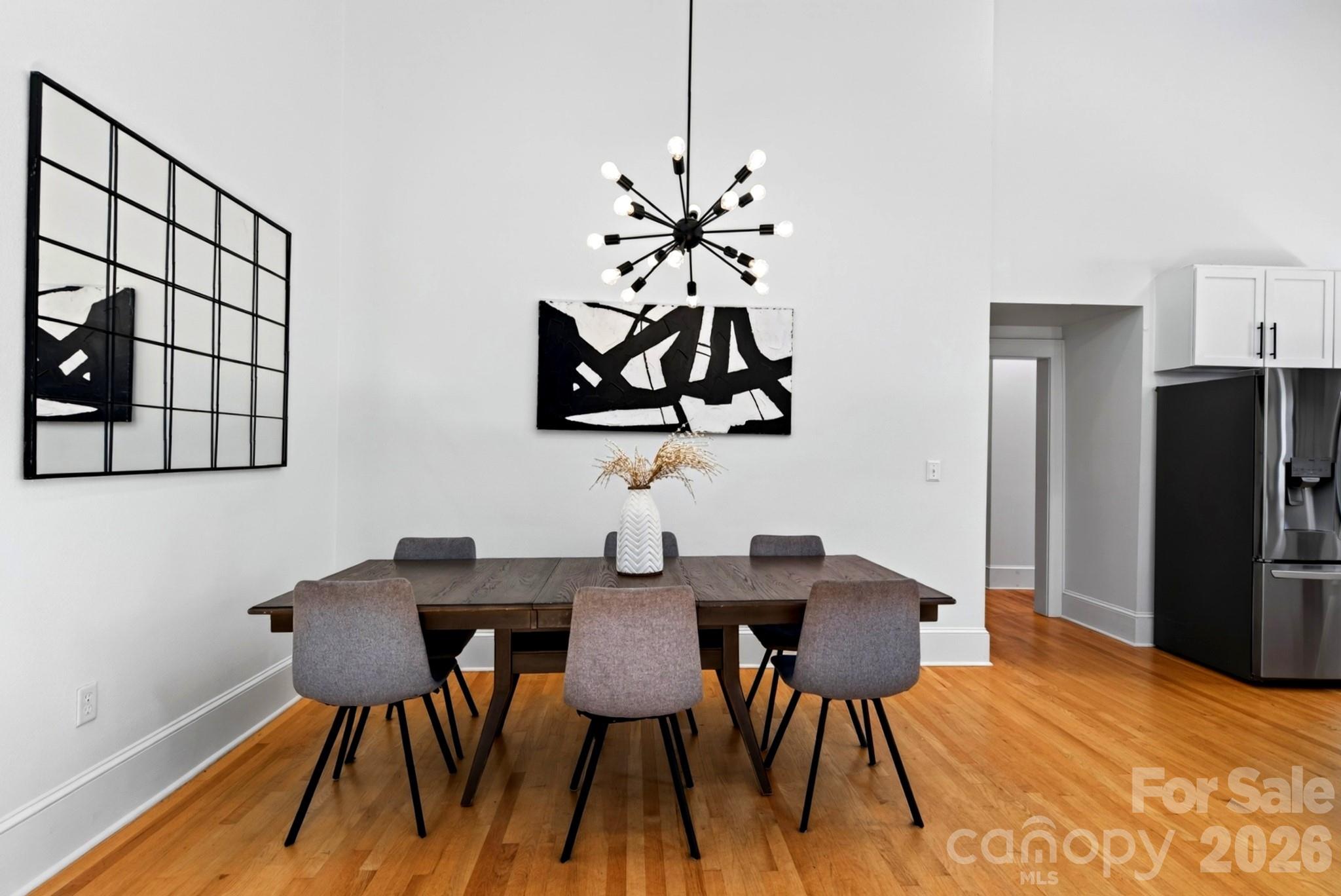Dining area just off kitchen - 5 Inglewood Road, Asheville