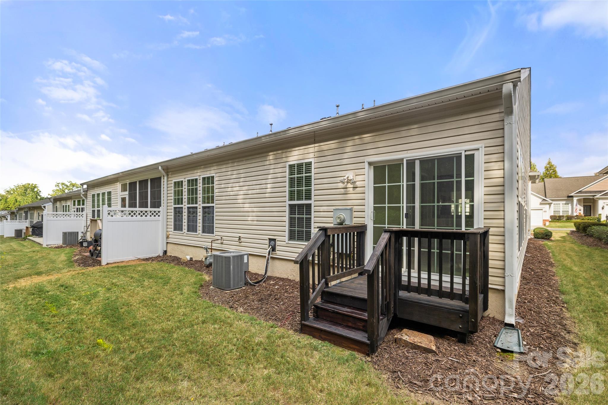 Freshly stained deck - 9015 Smokey Hill Lane, Indian Land