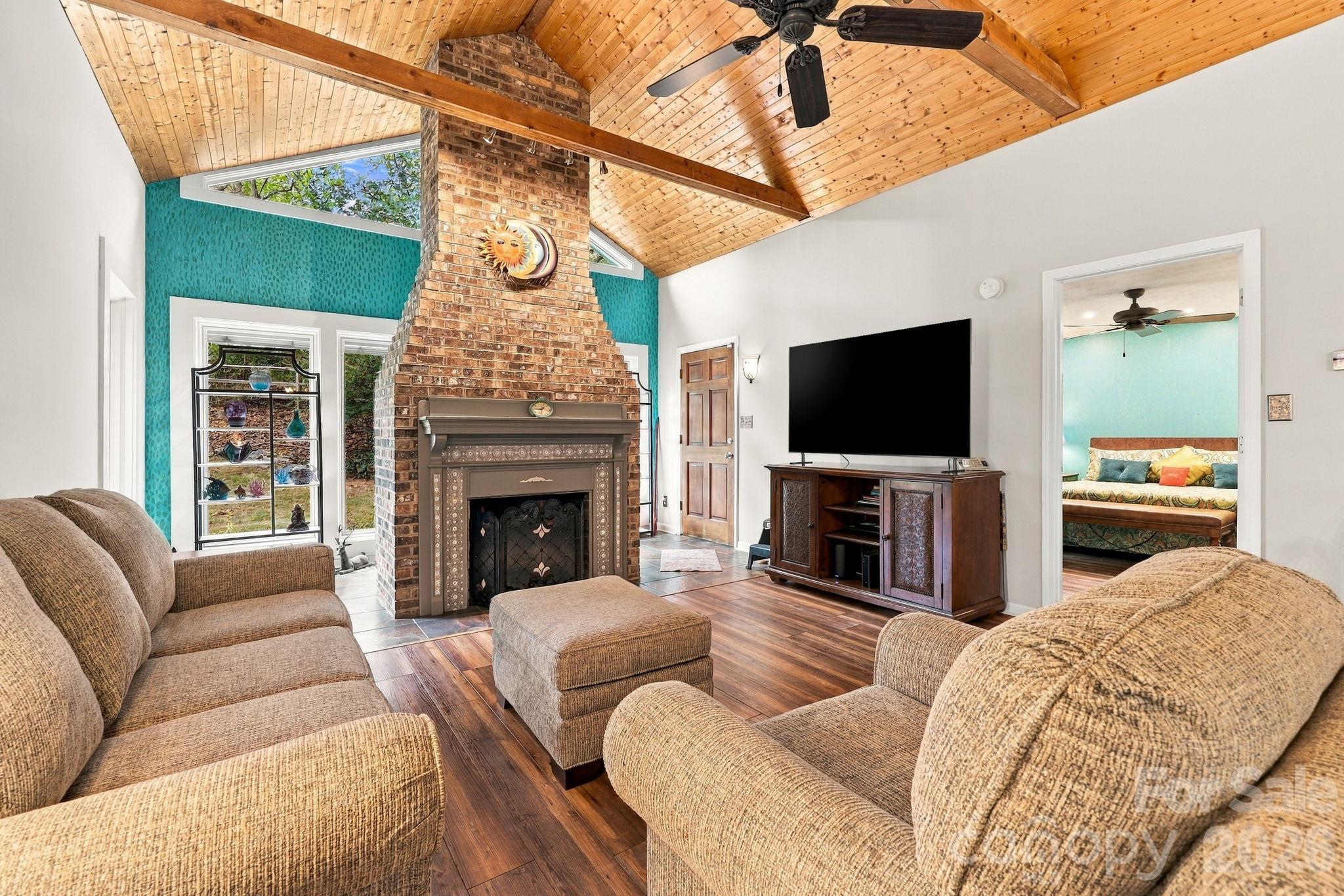 Spacious Open Living Dining Area - 14 Cambridge Drive, Candler