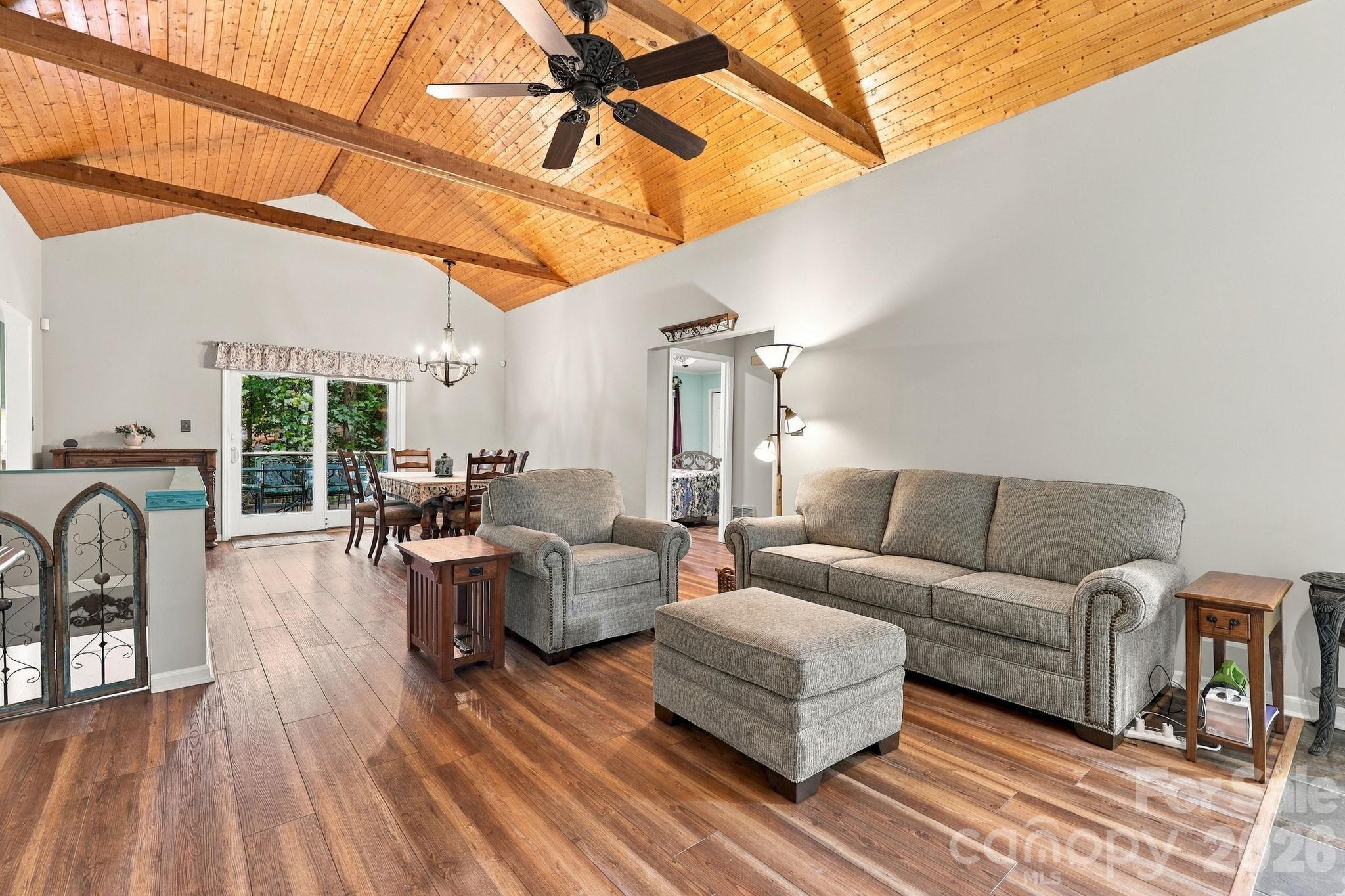 Spacious Open Living Dining Area - 14 Cambridge Drive, Candler