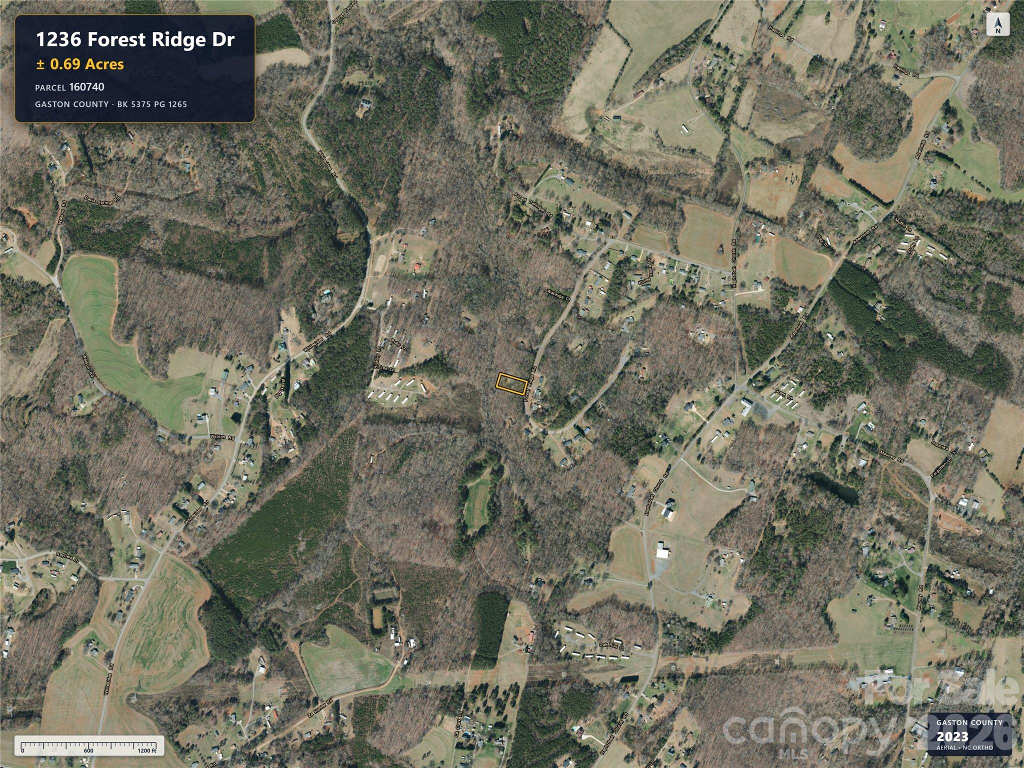 Lot at 1236 Forest Ridge Drive, Bessemer City, photo 4 of 5