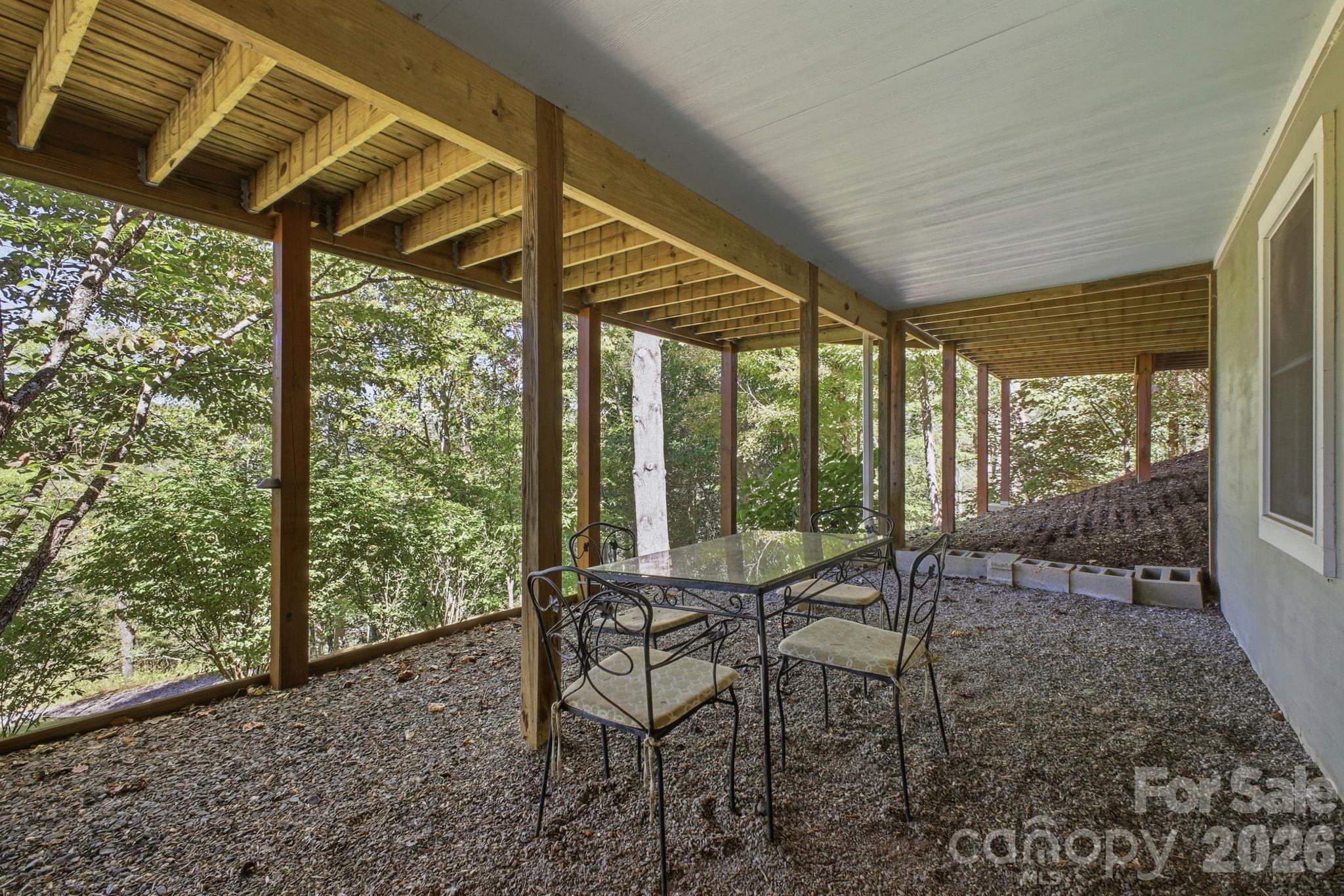 Lower level walk-out basement area - 2711 Rabbit Hop Road, Spruce Pine