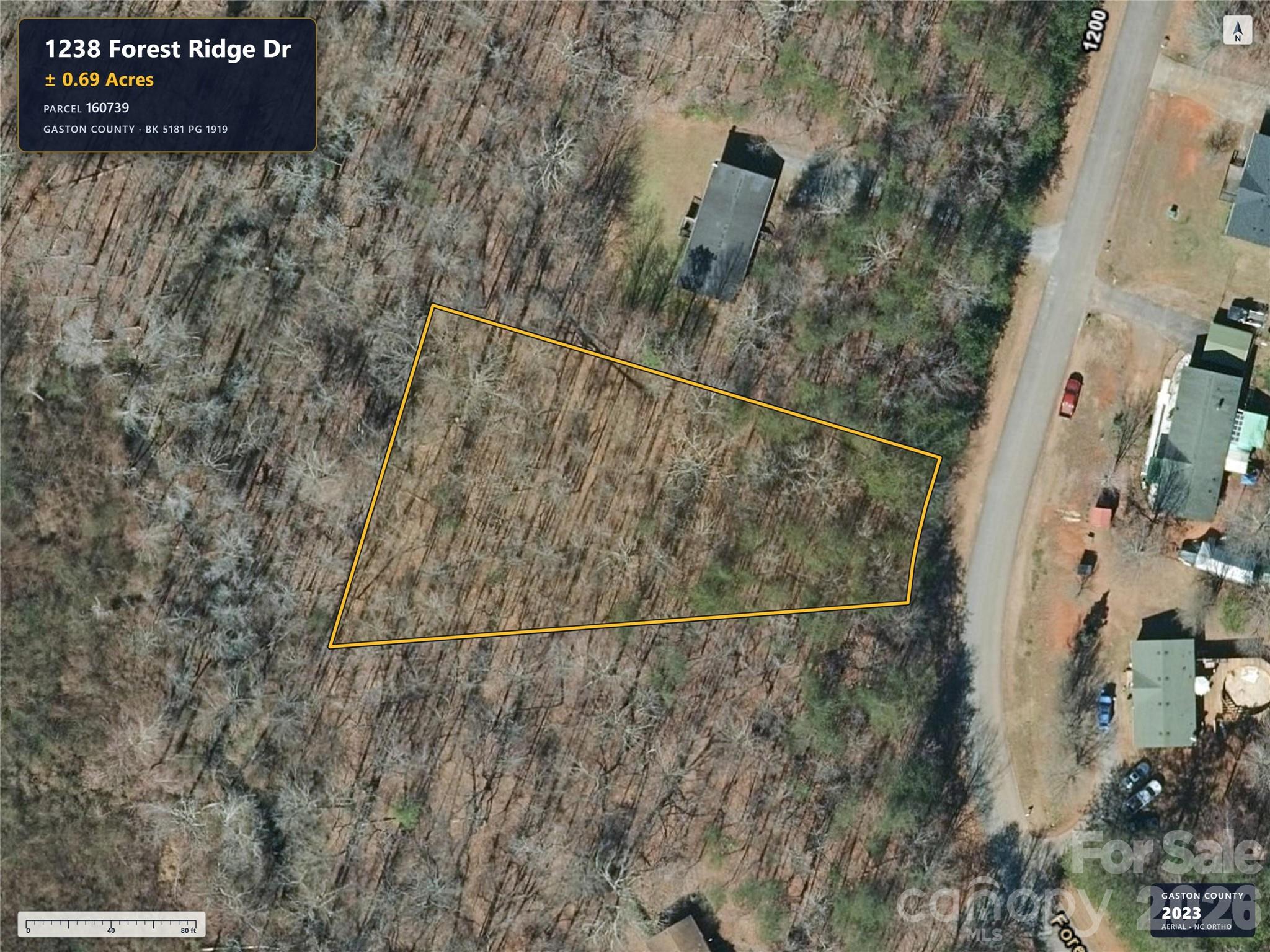 Lot at 1238 Forest Ridge Drive, Bessemer City, photo 2 of 5
