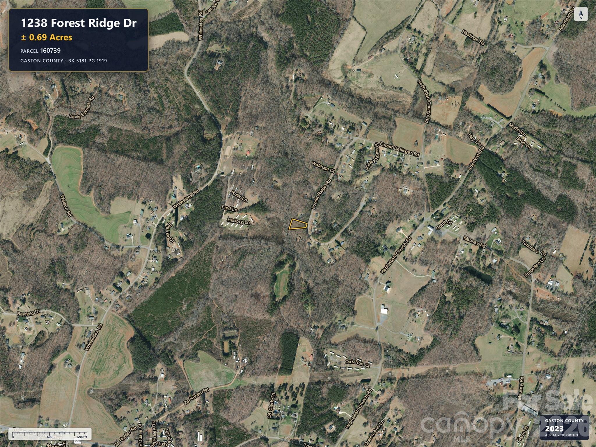 Lot at 1238 Forest Ridge Drive, Bessemer City, photo 4 of 5
