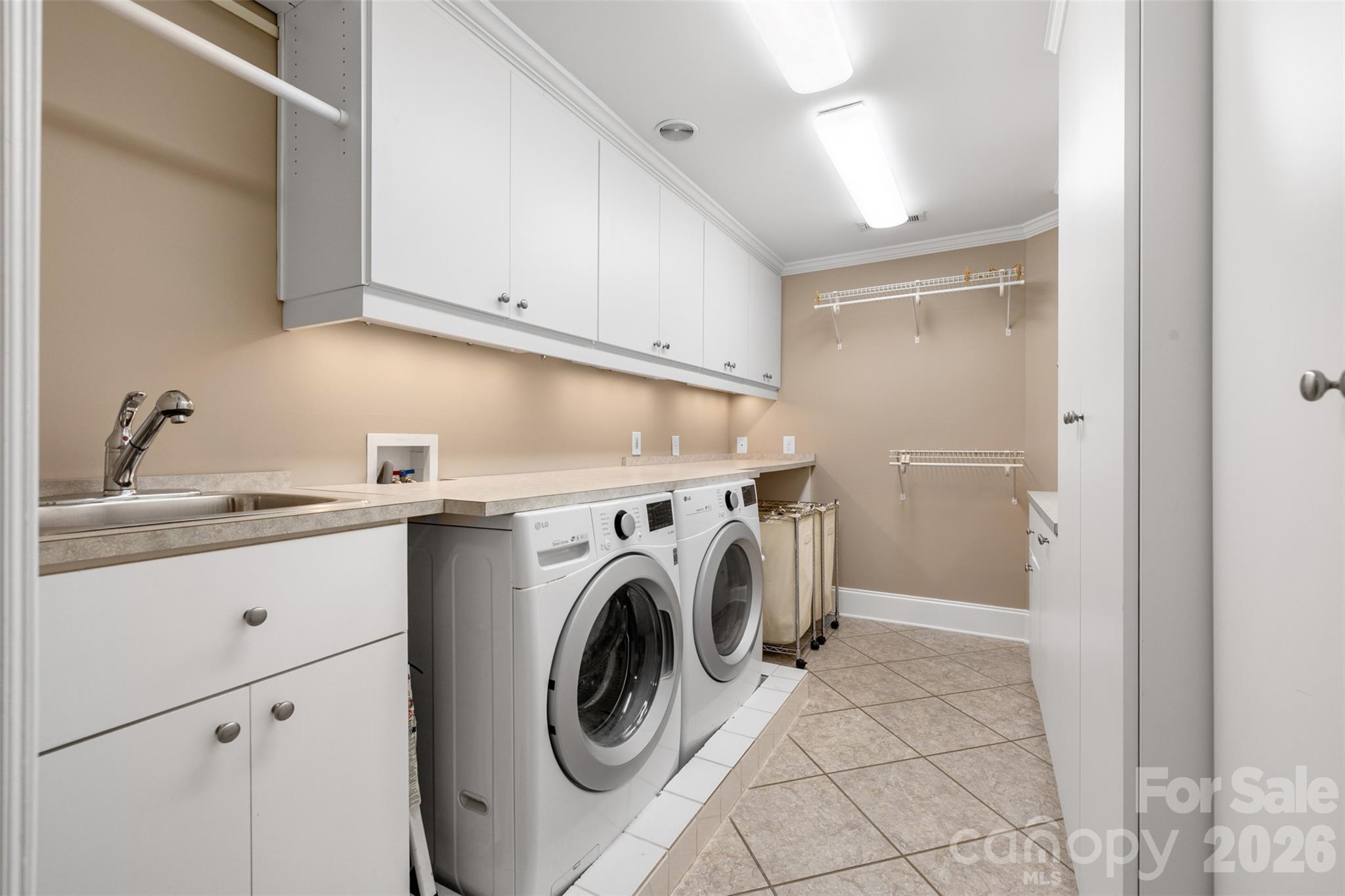 Upstairs laundry room - 2042 Maynard Road, Charlotte