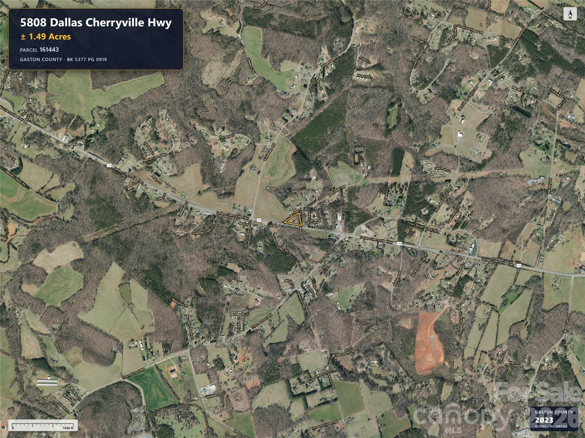 Lot at 5808 Dallas Cherryville Highway, Bessemer City, photo 4 of 5