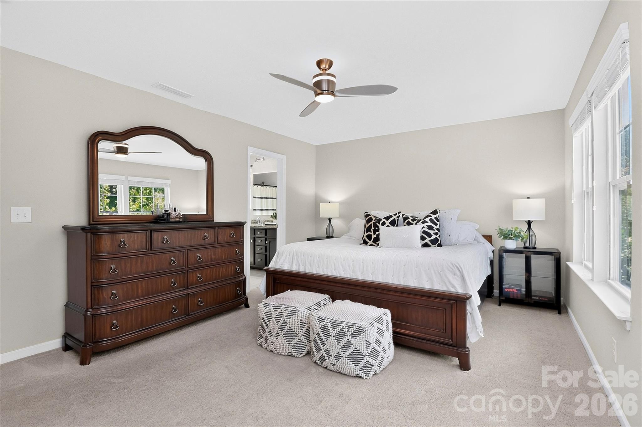 Primary Bedroom - 2nd Level - 8122 Mossy Rock Road, Waxhaw