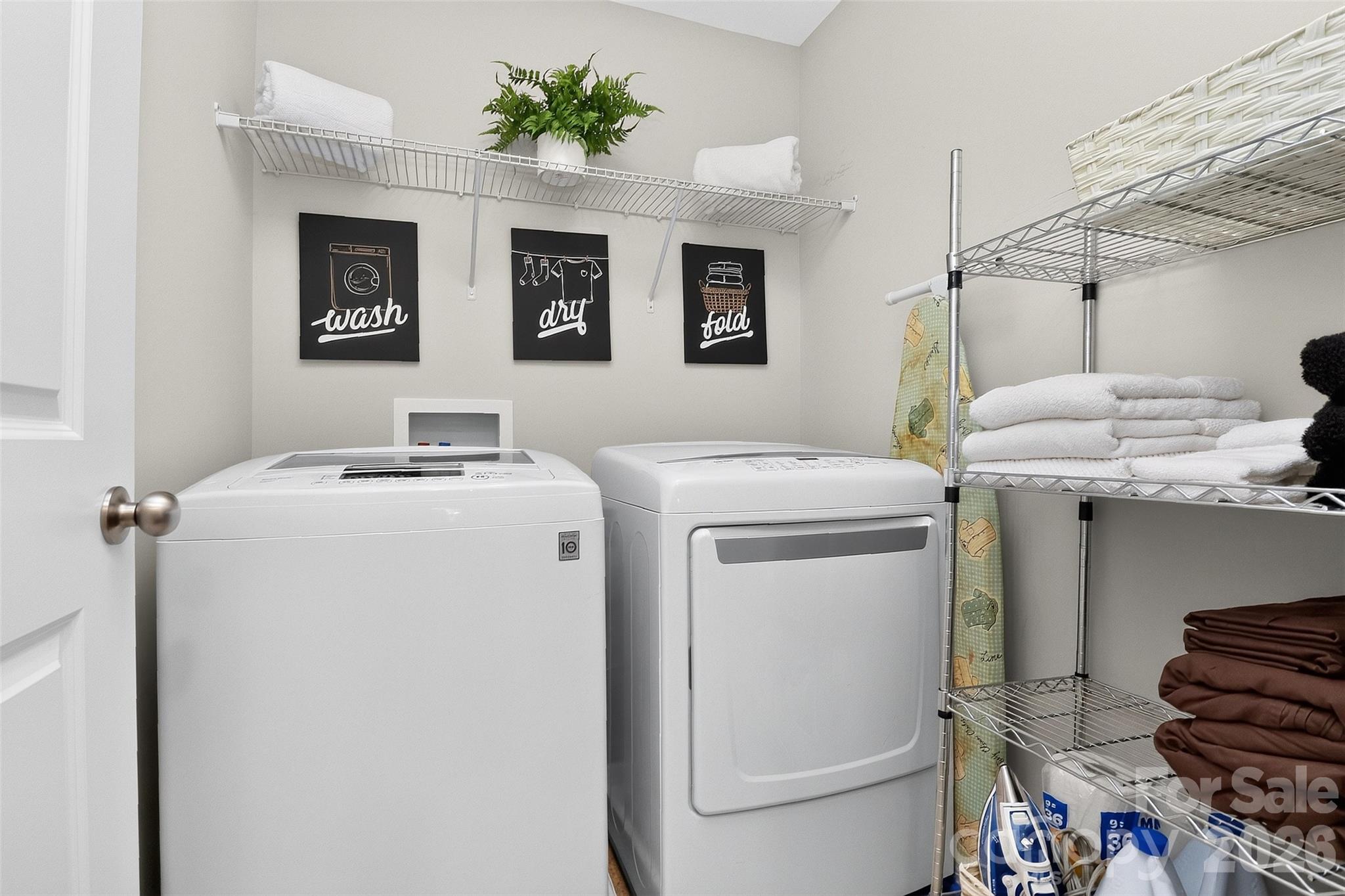 Laundry Room - 2nd Level - 8122 Mossy Rock Road, Waxhaw