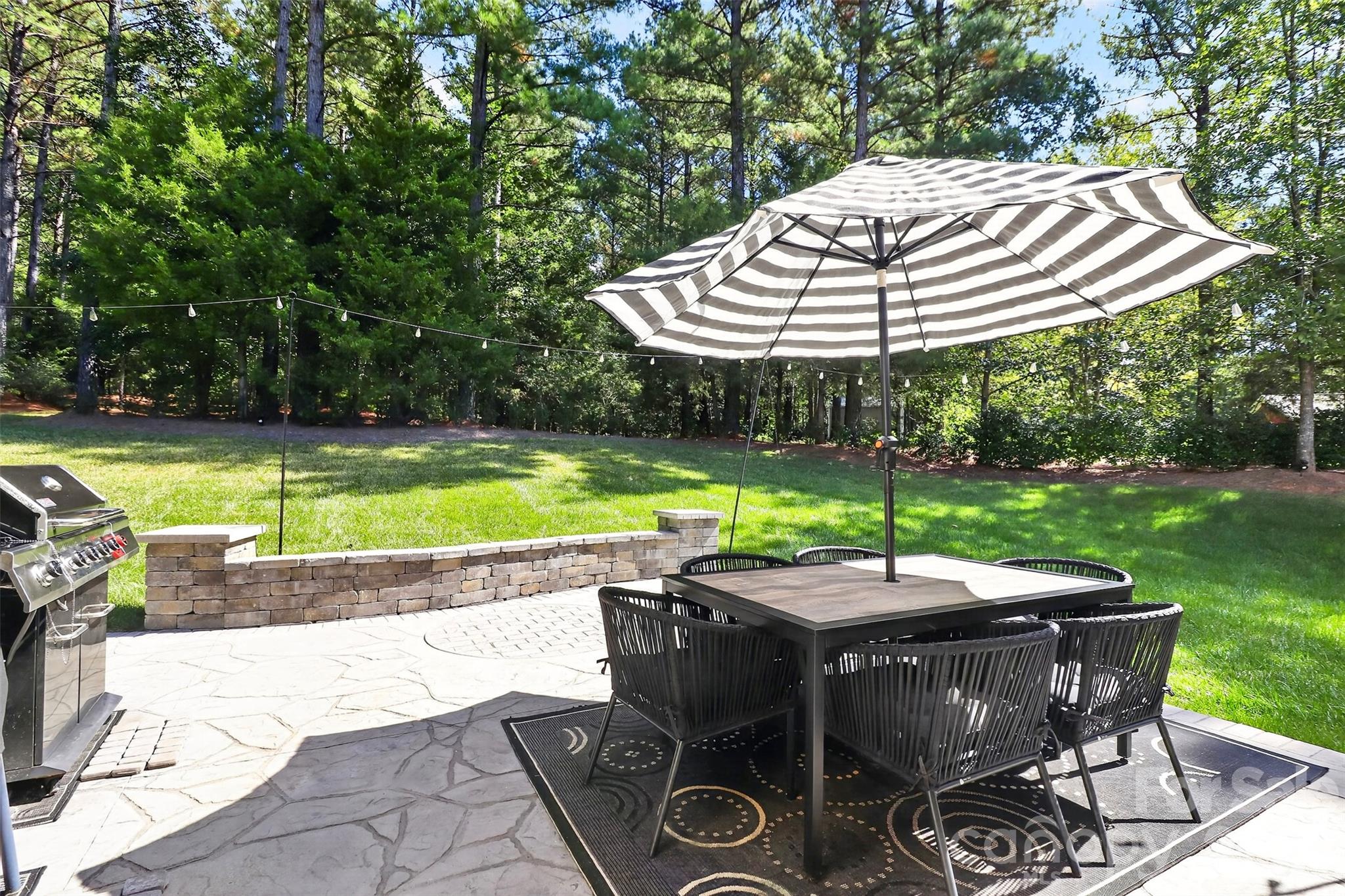 Plenty of Outdoor Entertaining Space - 8122 Mossy Rock Road, Waxhaw