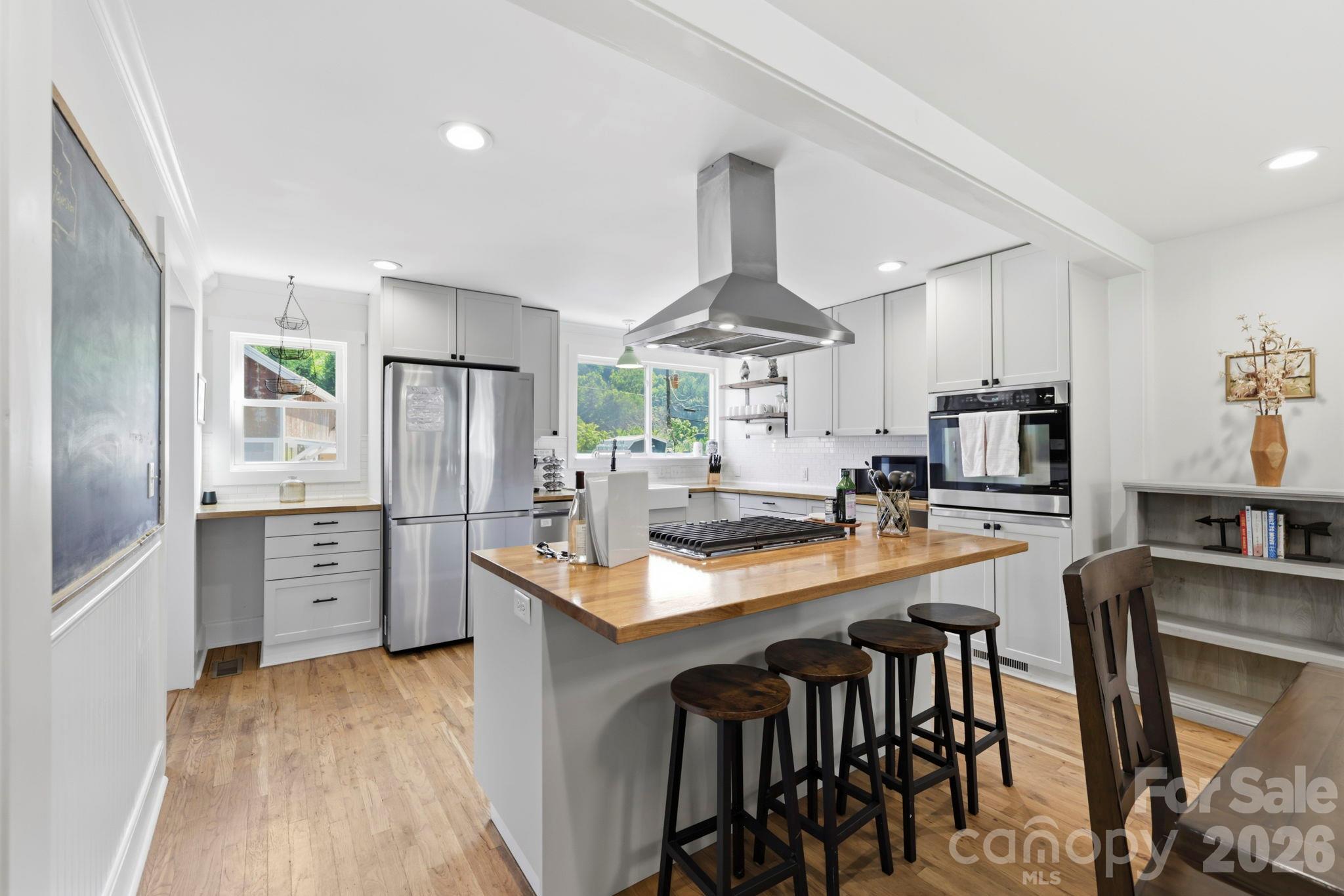 Kitchen newly updated in 2025 - 2252 Riceville Road, Asheville