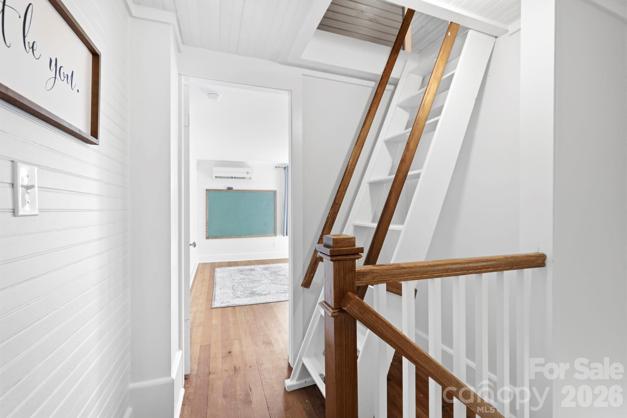 Fixed stairway to attic bonus rooms - 2252 Riceville Road, Asheville