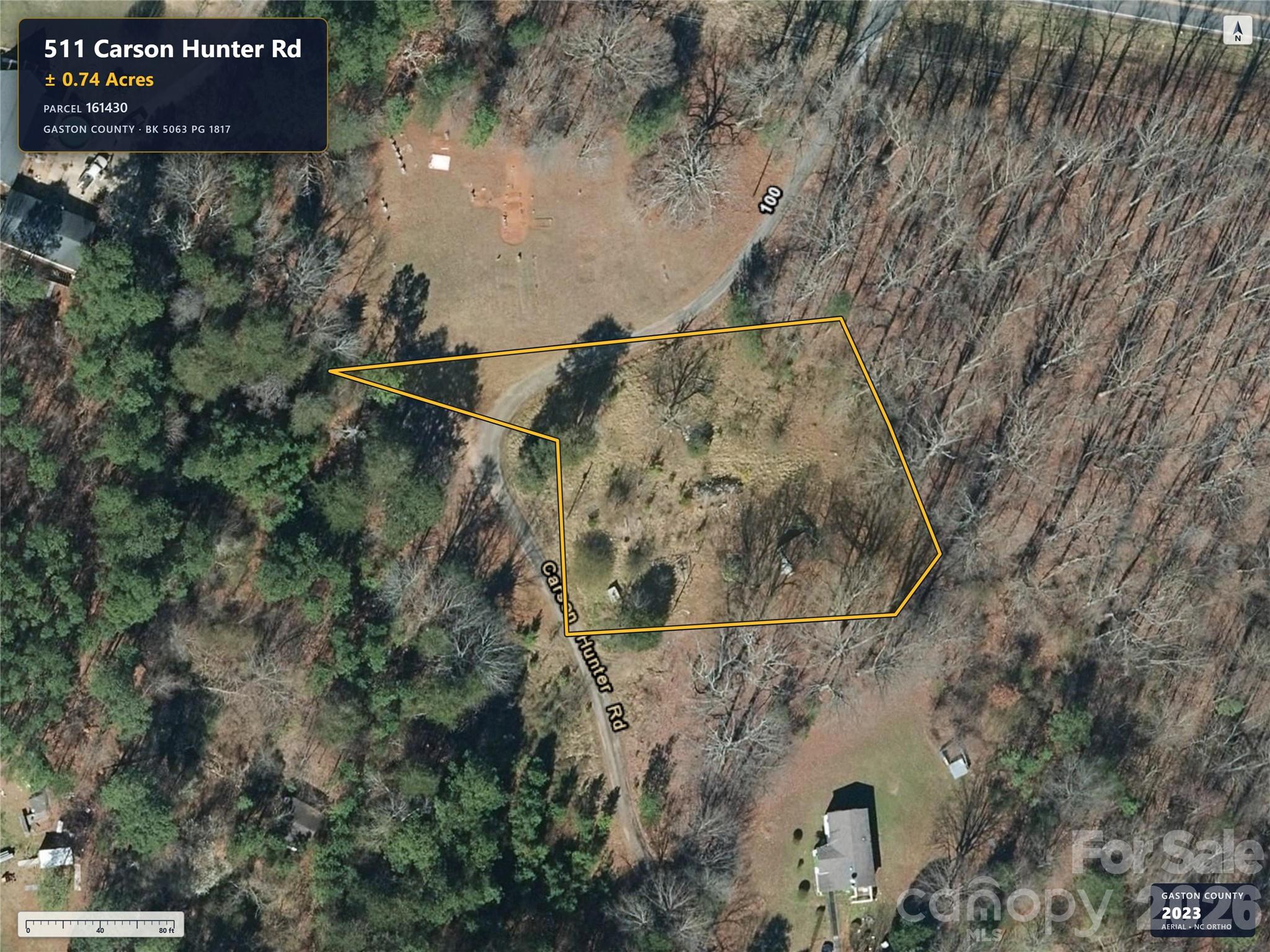 Lot at 511 Carson Hunter Road, Bessemer City, photo 2 of 5