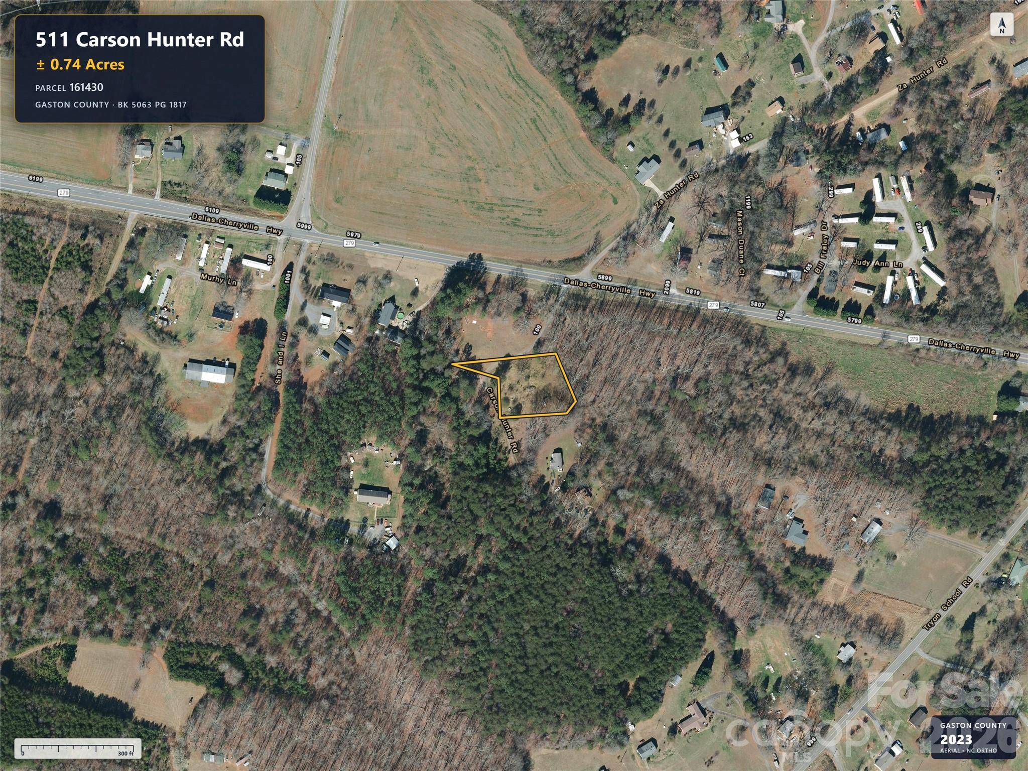Lot at 511 Carson Hunter Road, Bessemer City, photo 3 of 5