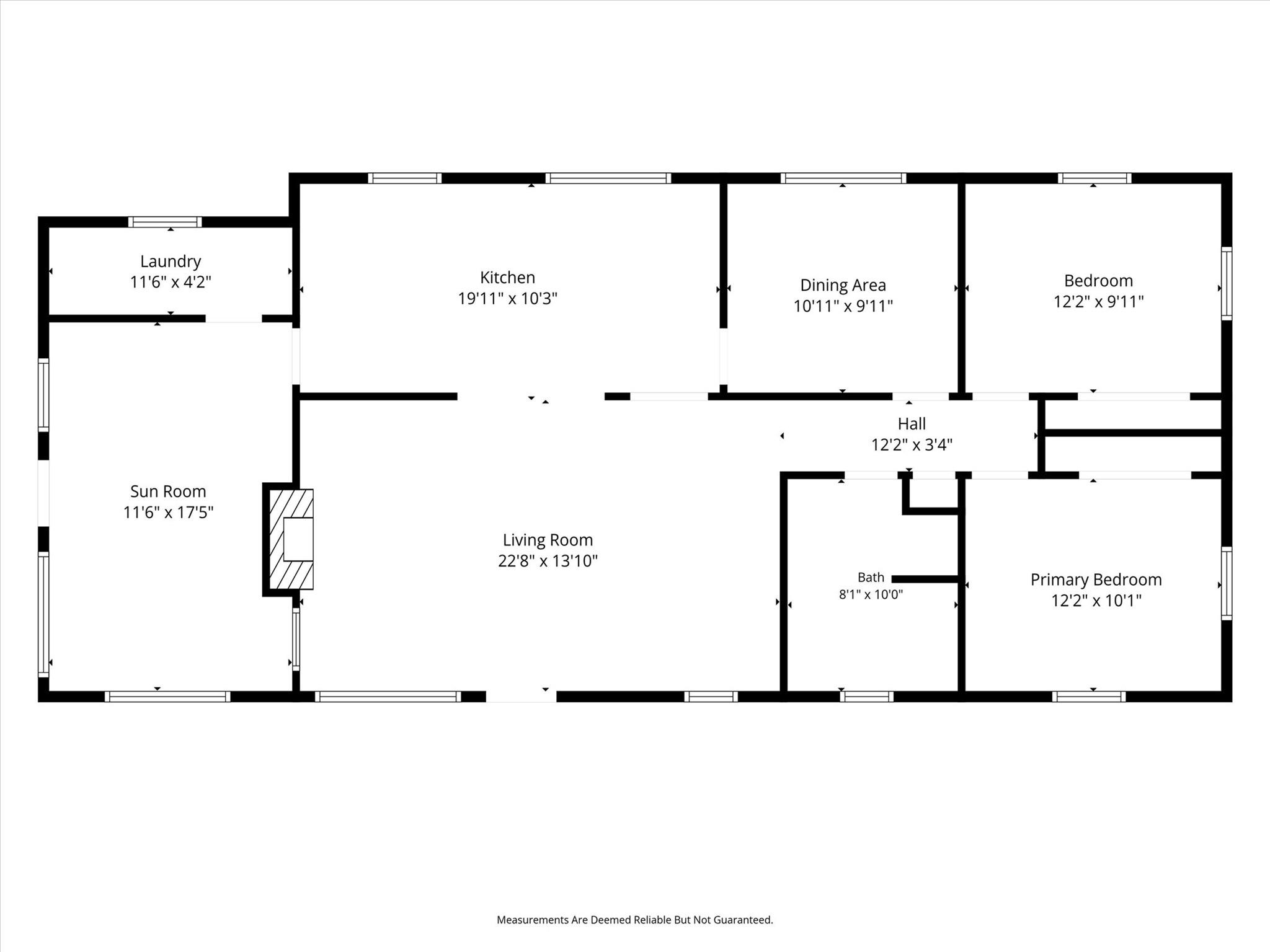 Room marked dining room can be used as bedroom. - 605 Lincoln Lane SW, Lenoir