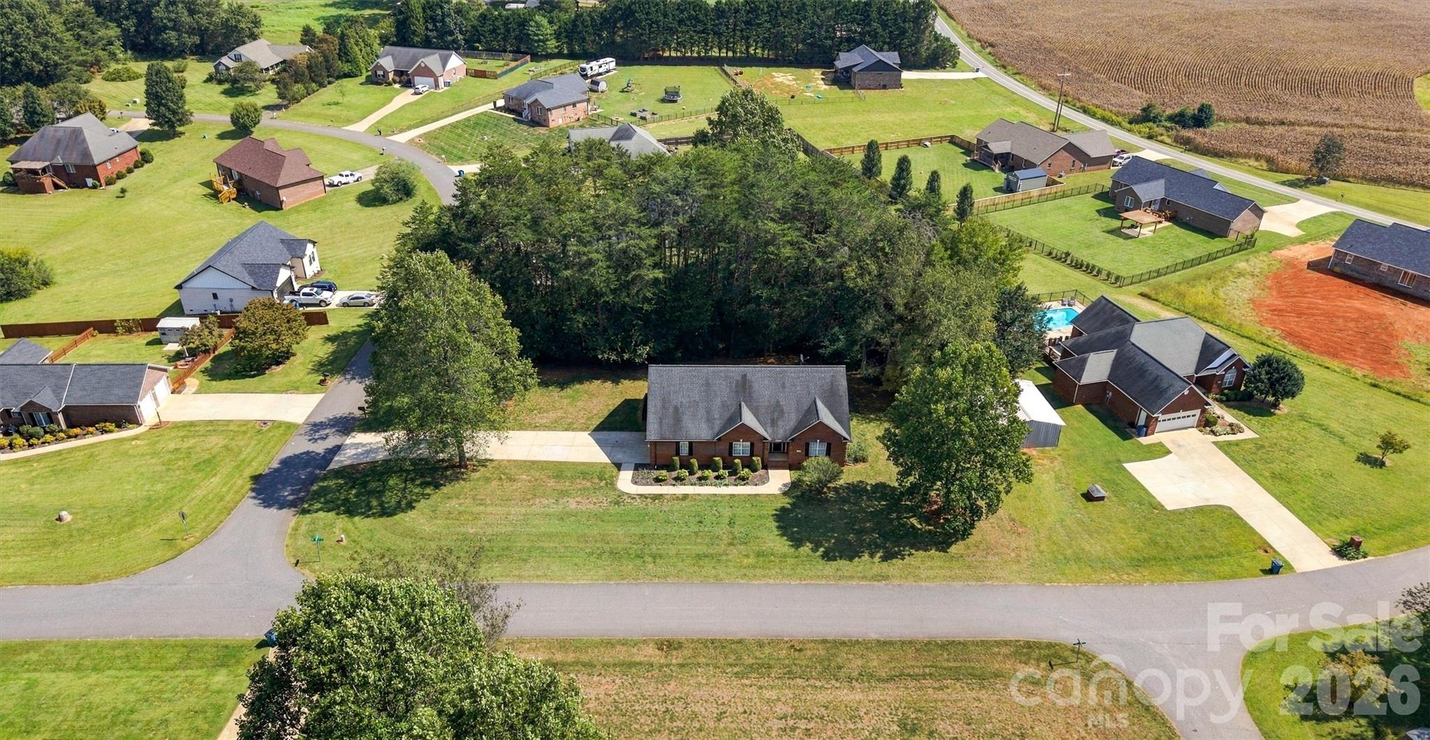 Aerial Street View - 3656 Woodgreen Drive, Lincolnton