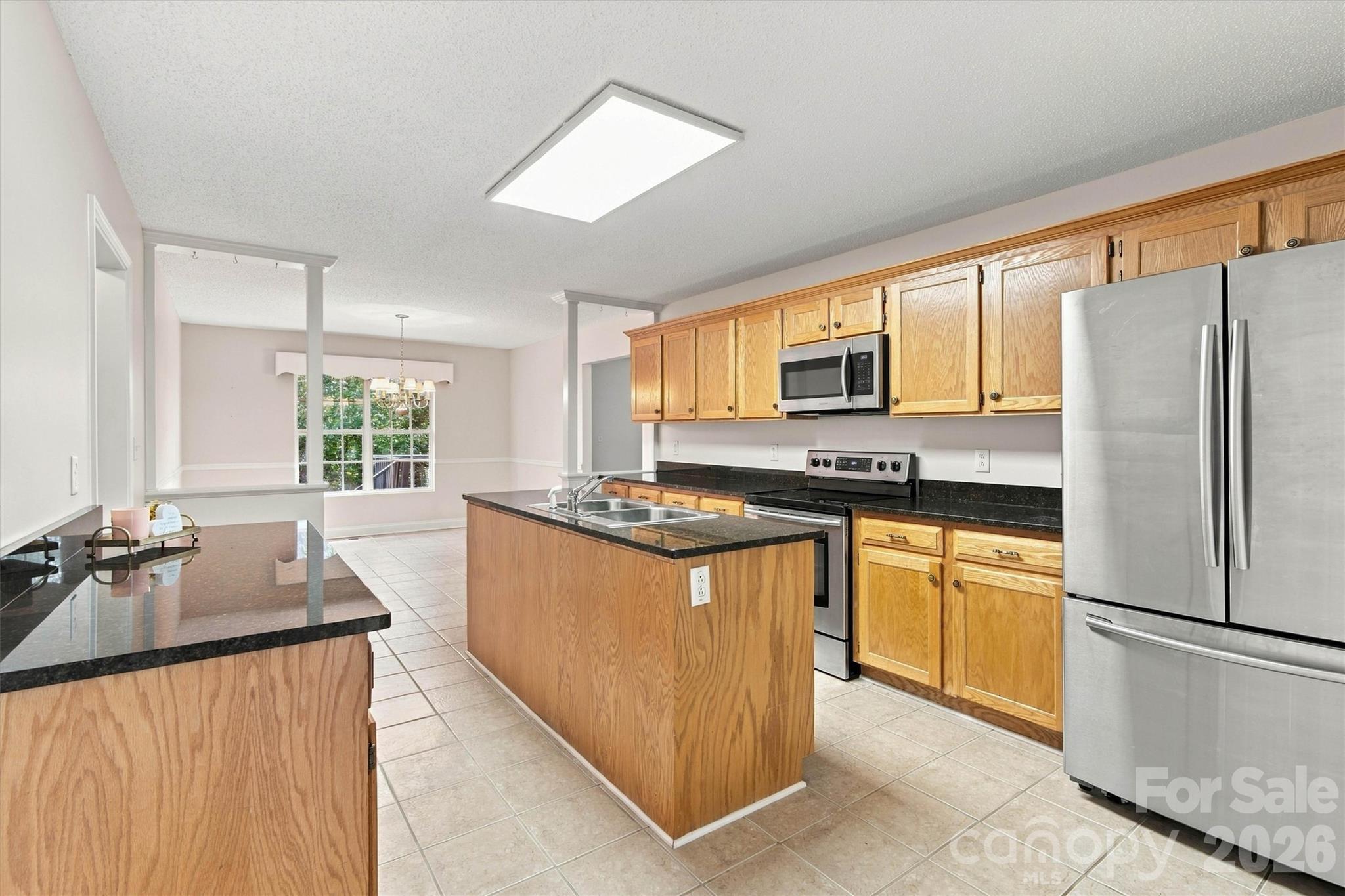 Kitchen/Informal Dining Area View - 3656 Woodgreen Drive, Lincolnton