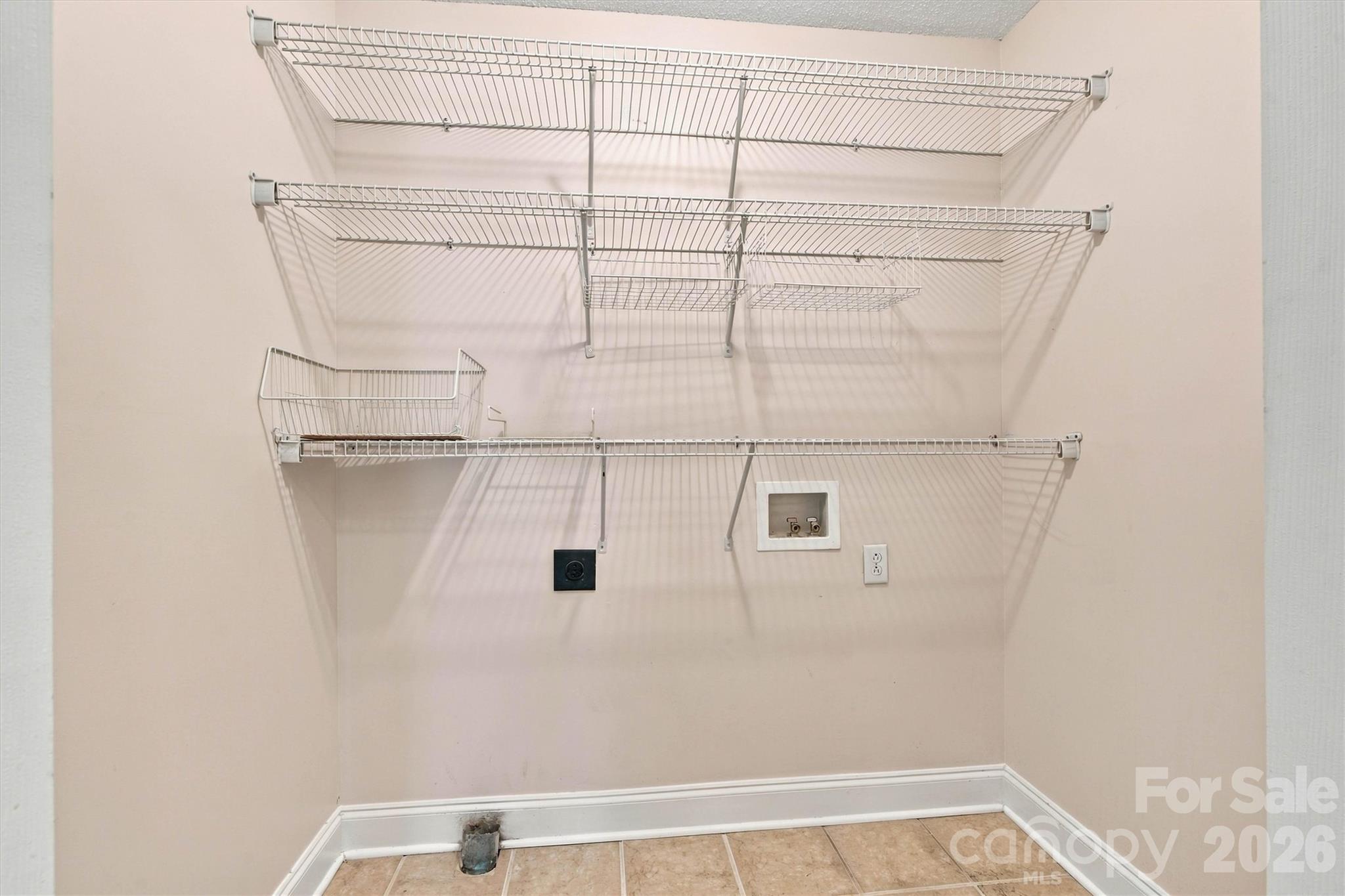 Expanded Laundry Closet View - 3656 Woodgreen Drive, Lincolnton