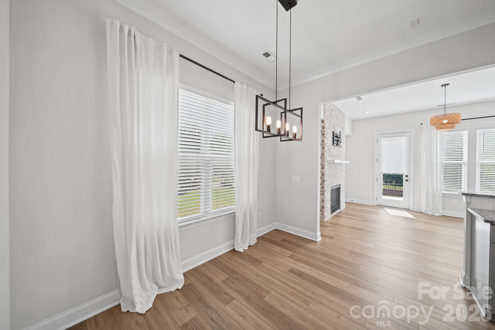 Dinning room, Main  floor - 203 Heathbrook Lane, Waxhaw