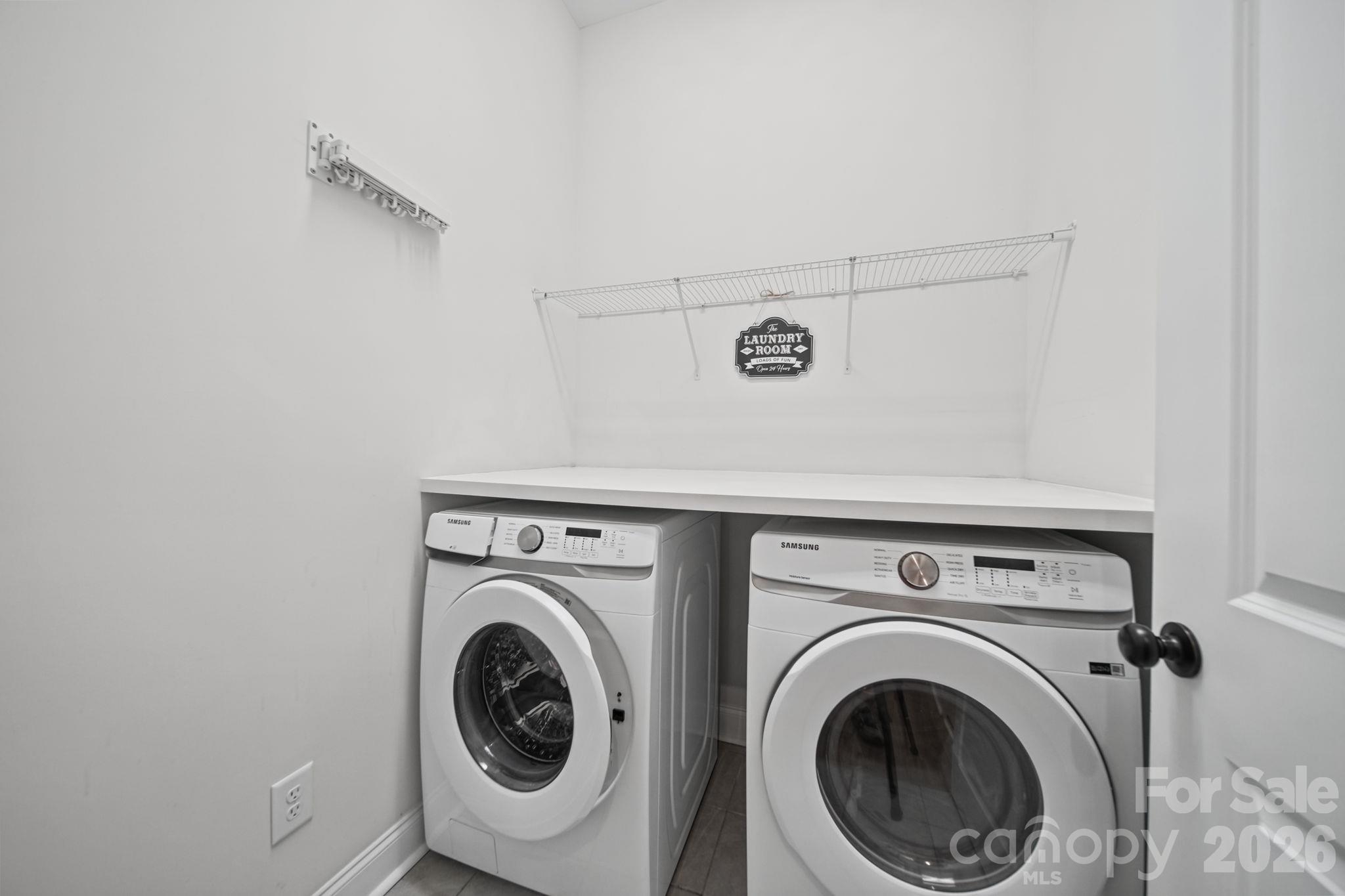 main floor Laundry room - 203 Heathbrook Lane, Waxhaw