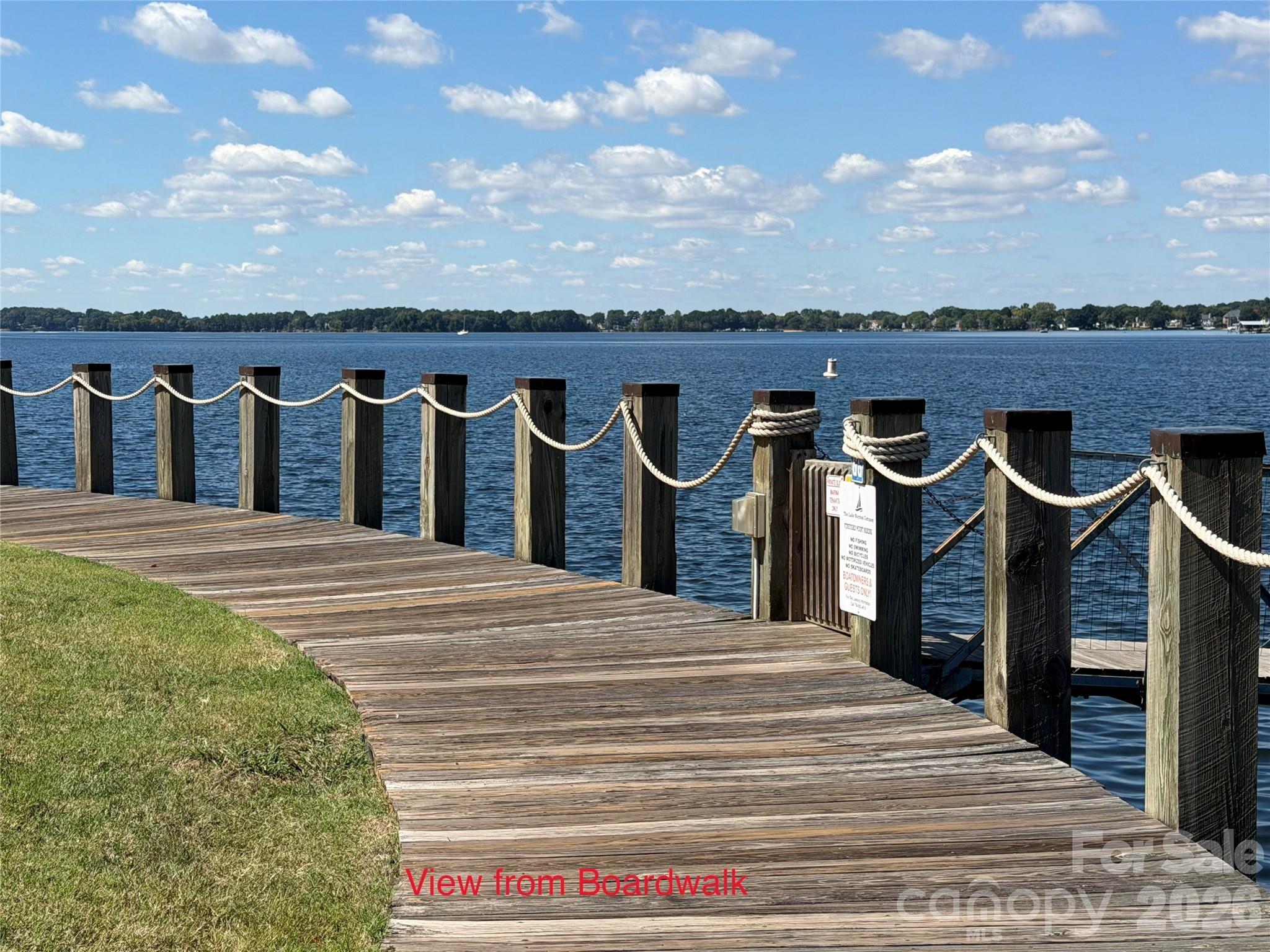 View from Boardwalk - 17205 Asti Court, Cornelius