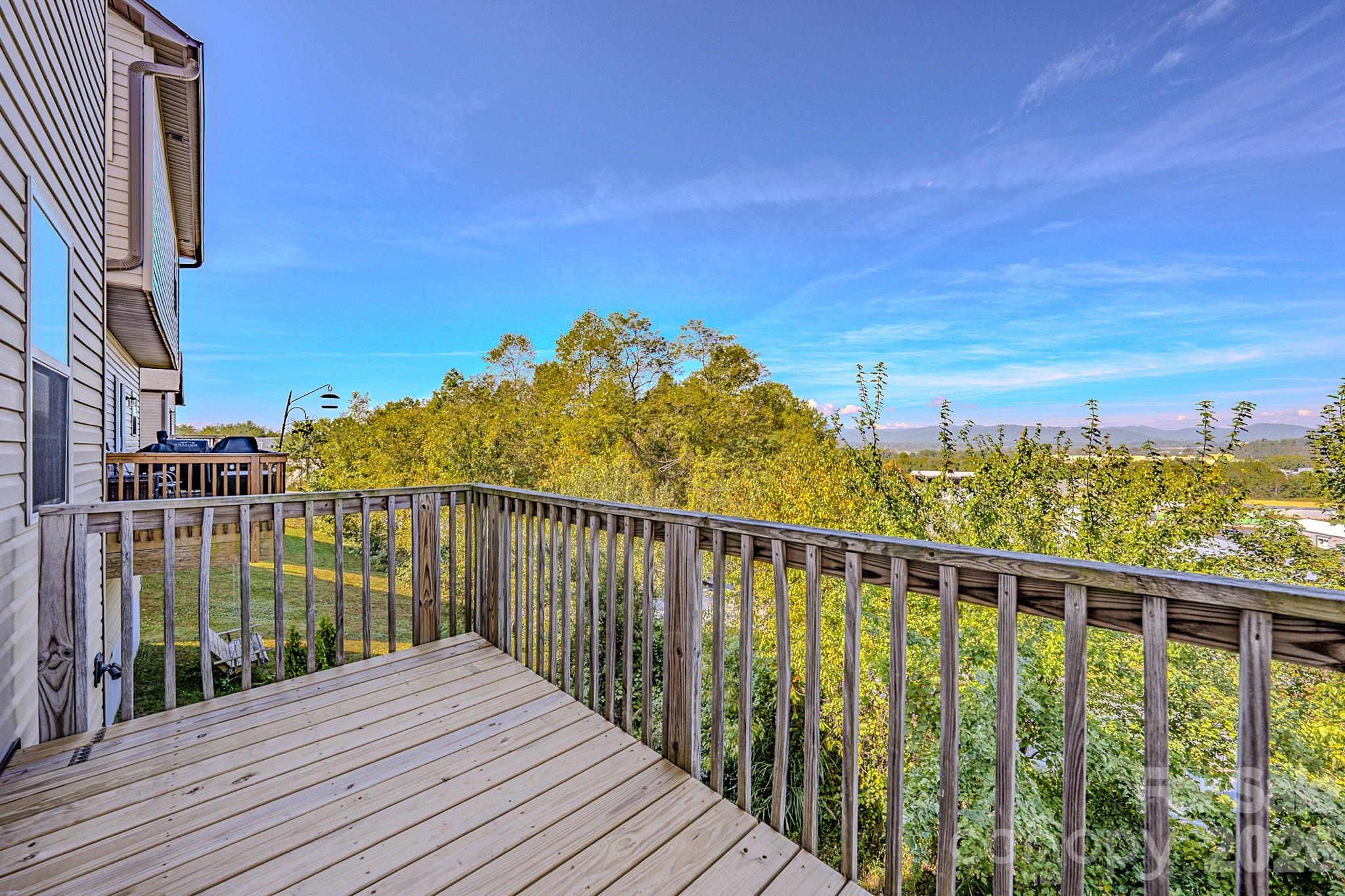 Panoramic Views from back deck - 623 Cardwell Lane, Fletcher