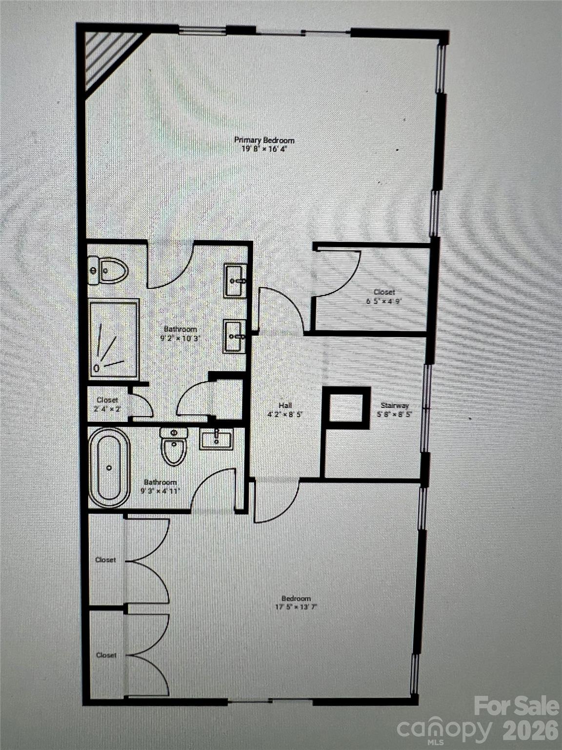 Floor Plan Main Level - 4585 Ina Lane, Sherrills Ford