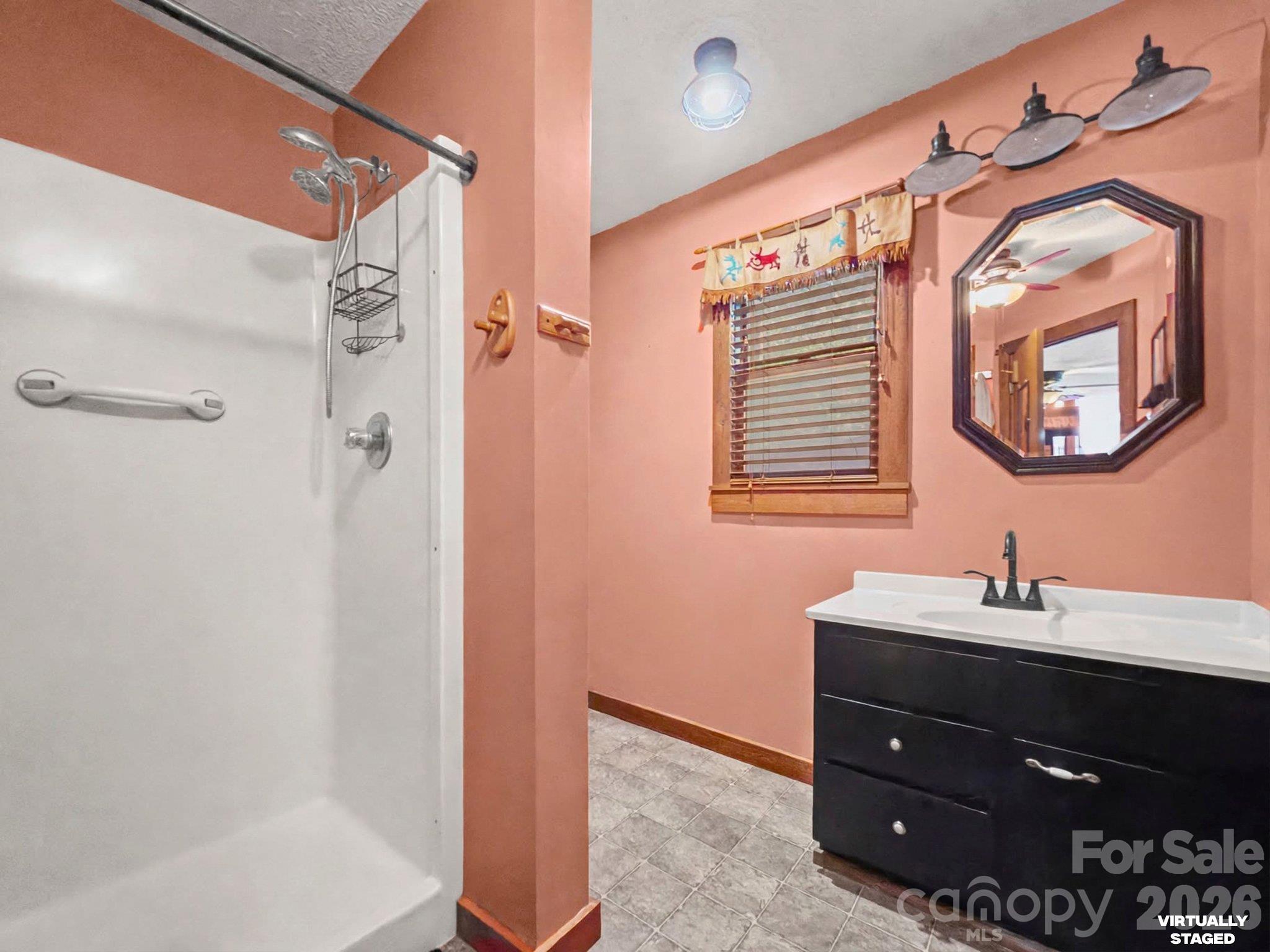 Full bathroom on main level - 3627 Edwards Road, Wingate
