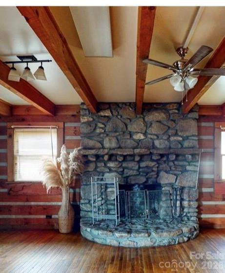 Gorgeous interior Fireplace ! - 1456 Dellwood Road, Waynesville