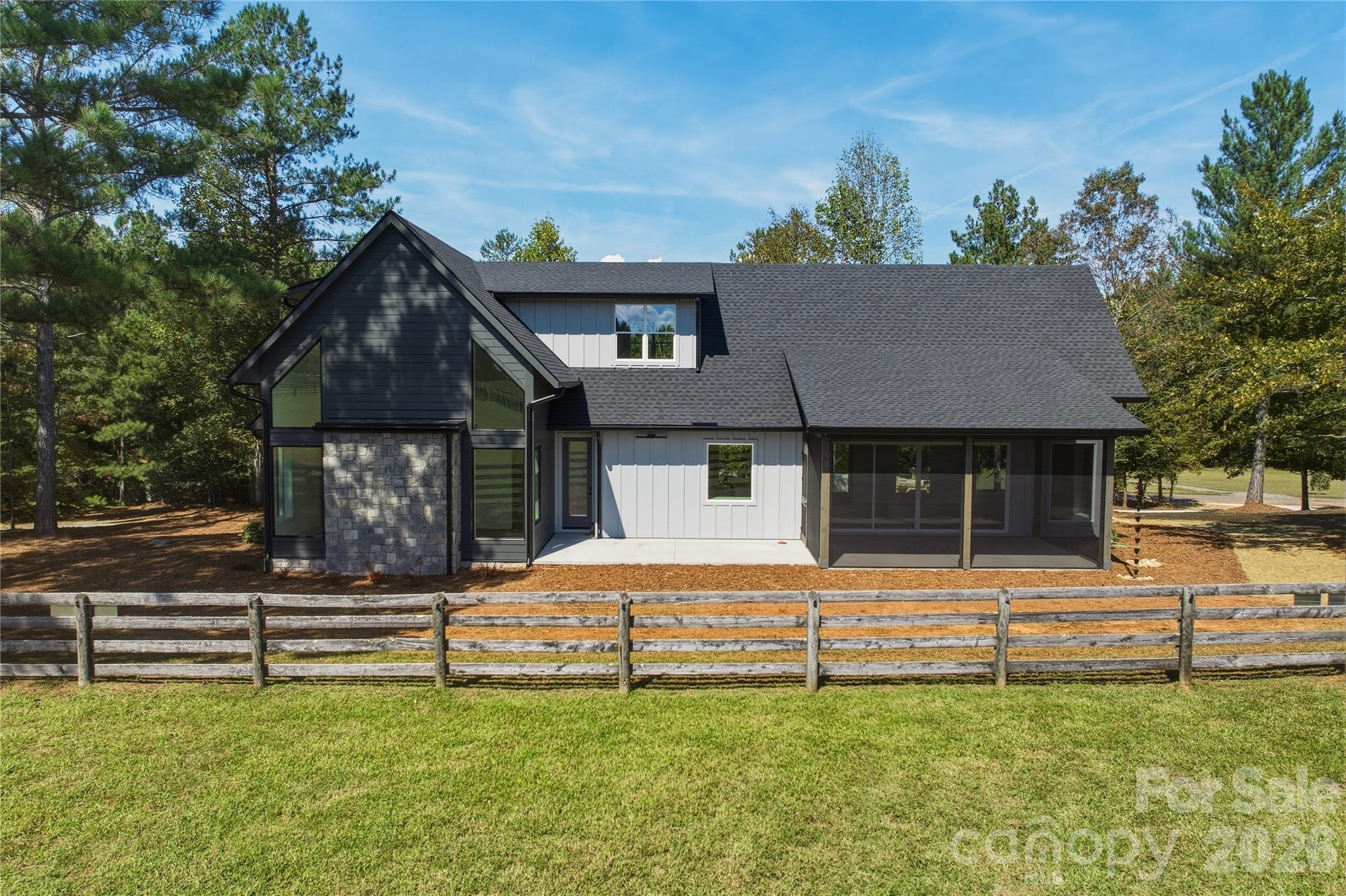 This home backs directly up to the community pasture. - 2303 Paddock Circle, Morganton