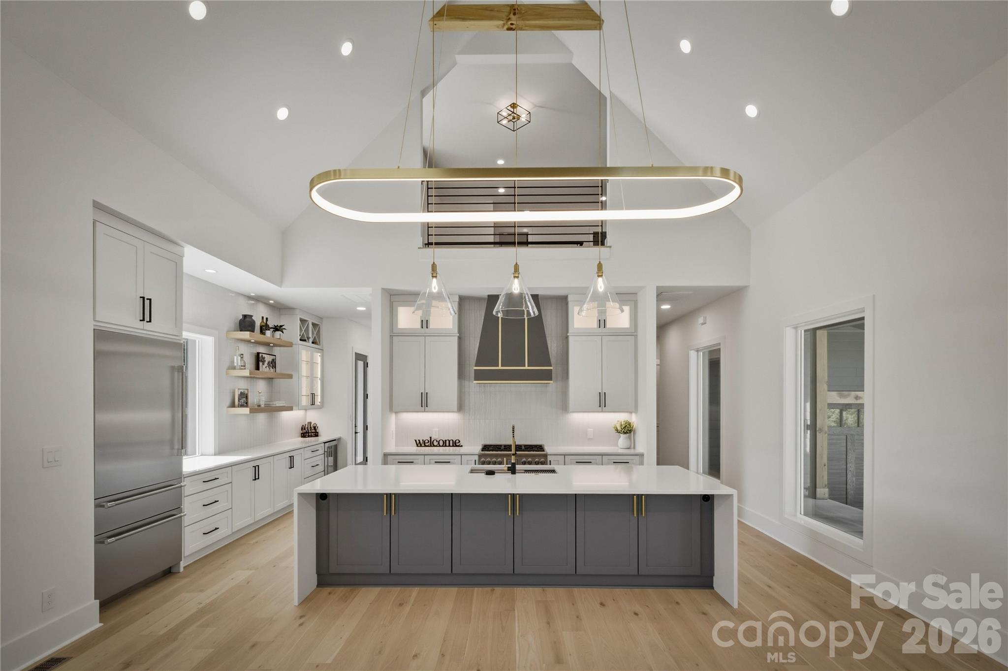 Here is the heart of the home...the ultra modern kitchen! - 2303 Paddock Circle, Morganton