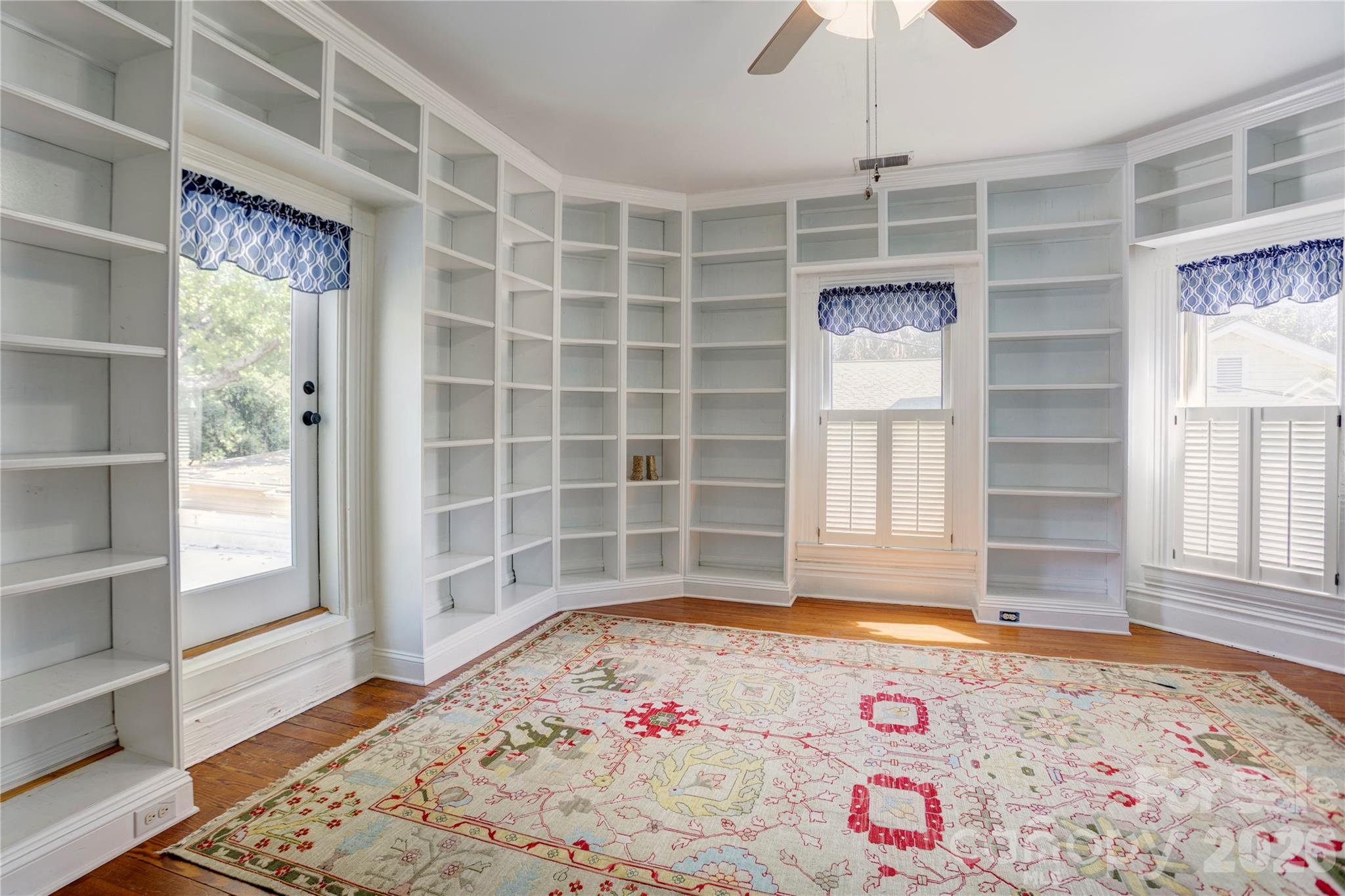 Bedroom (#3) that was converted to library - 30 Georgia Street NW, Concord