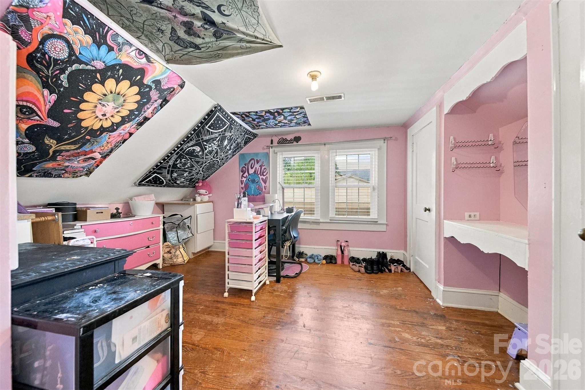 office? craft room? Huge amount of storage in a walk through closet behind the built in vanity! - 625 E Park Drive, Lincolnton