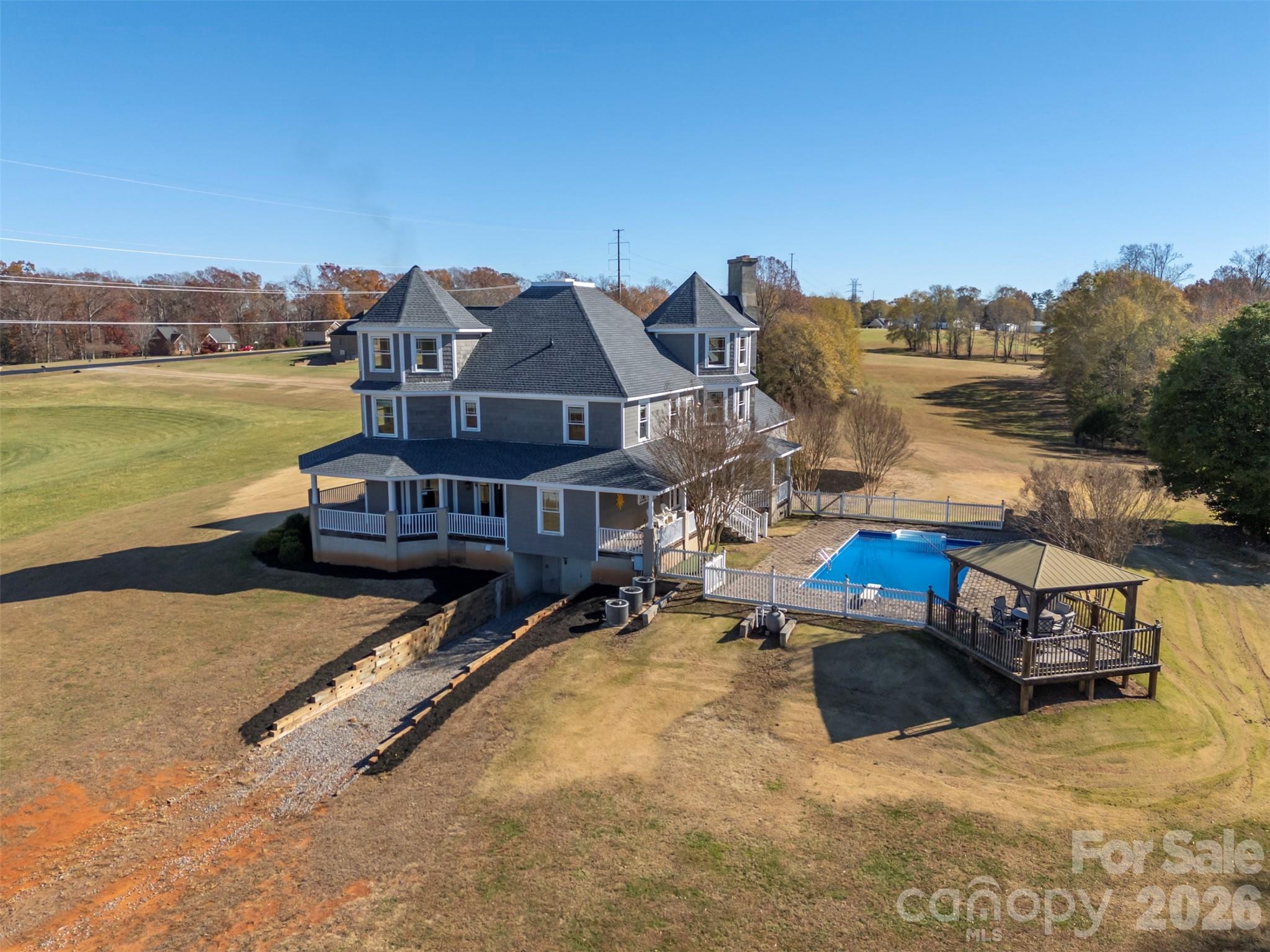 Ariel View - 648 Harrill Dairy Road, Forest City