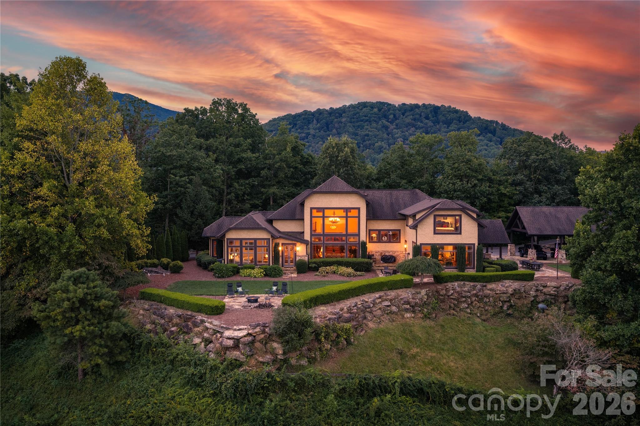 Rear of home - 93 Lombard Street, Waynesville