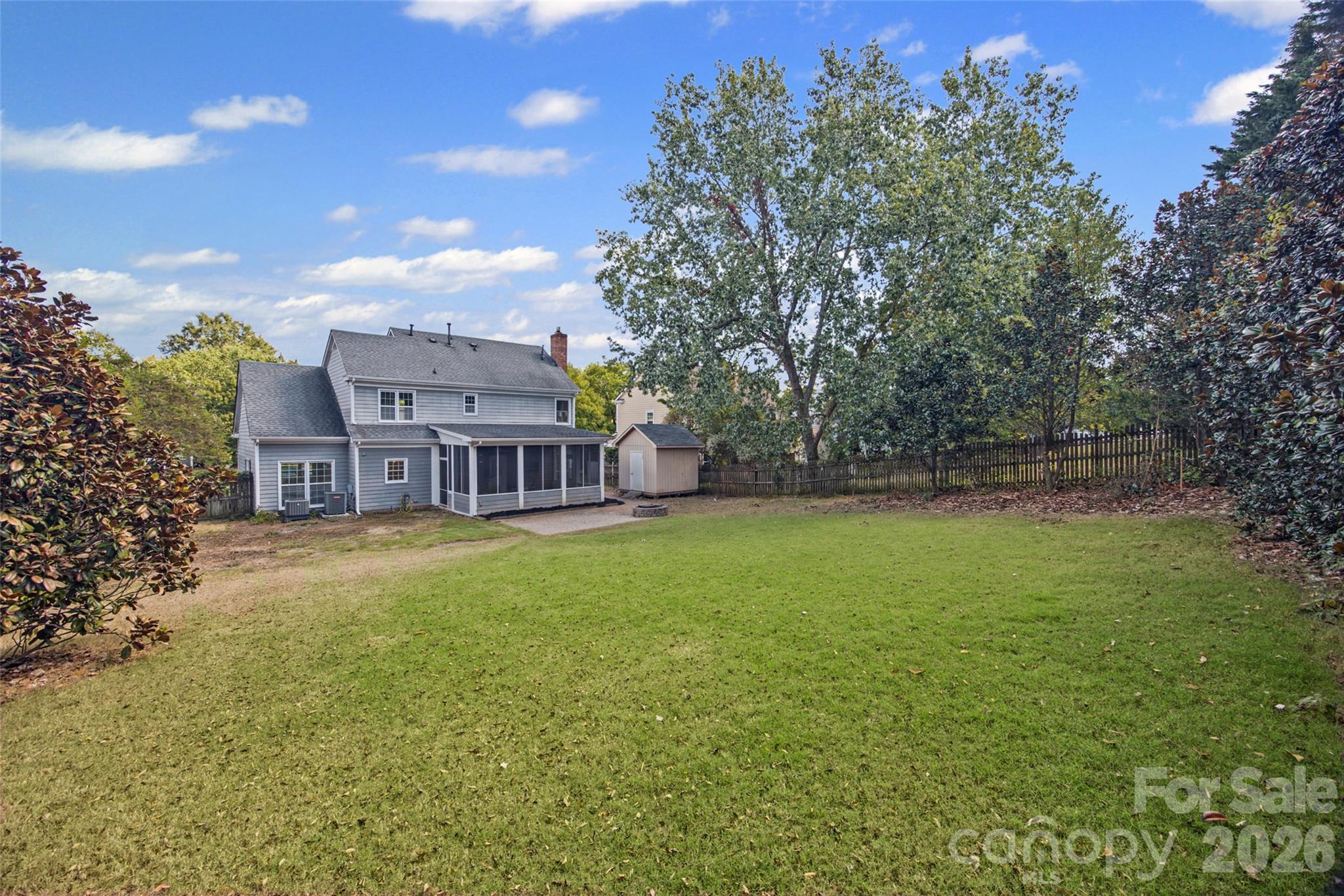 Backyard - 12600 Parks Farm Lane, Charlotte