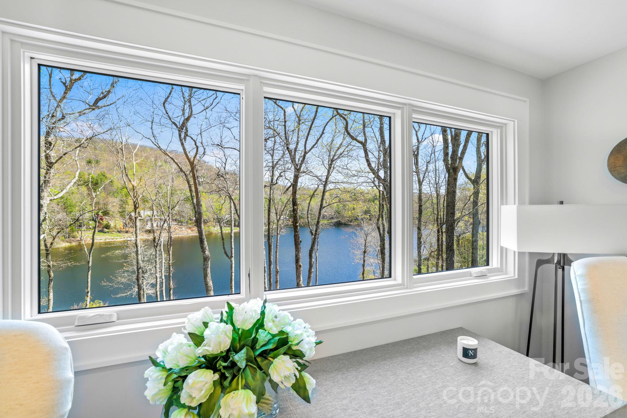 Second Floor lake views - 95 Cardinal Trace, Lake Toxaway
