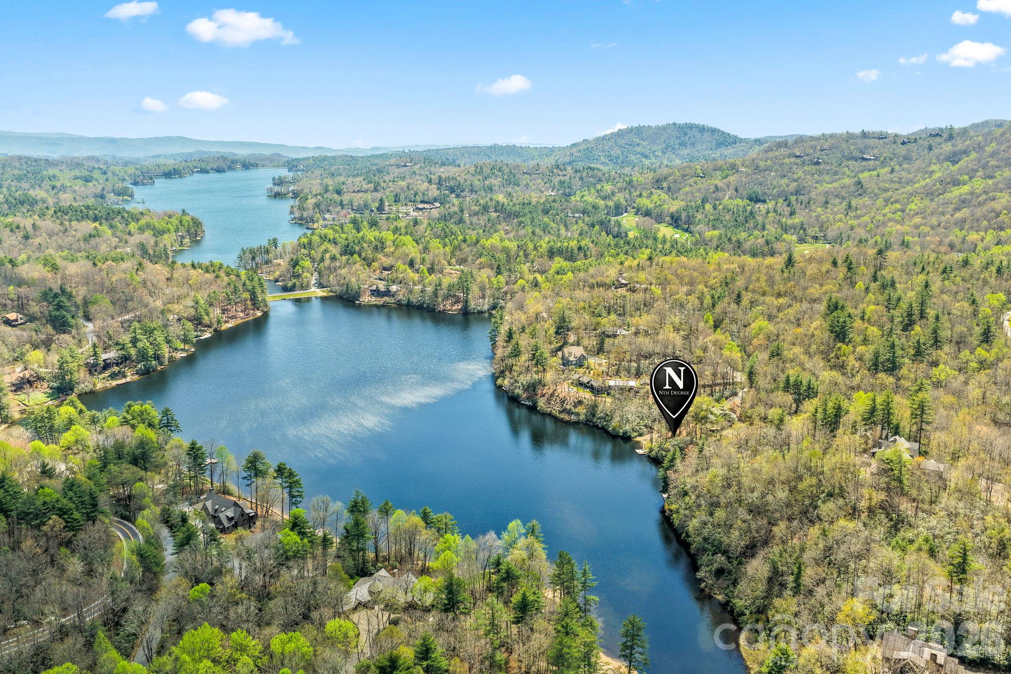 Aerial View - 95 Cardinal Trace, Lake Toxaway