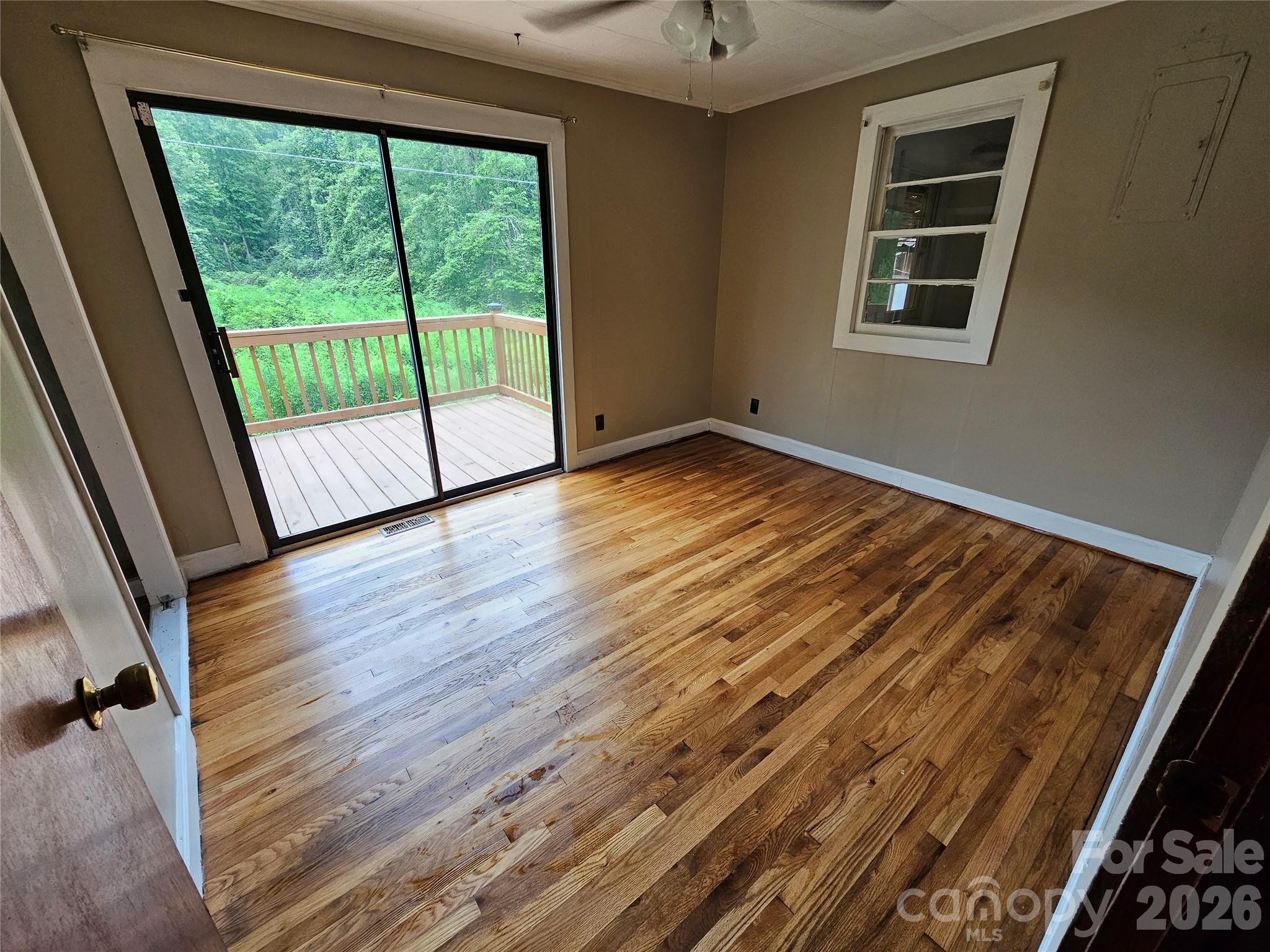 Bedroom 3 w attached Deck - 573 Uptons Landing Road, Marion