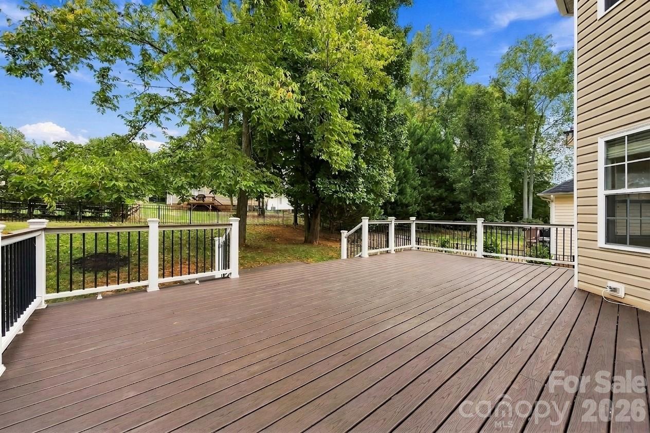 Deck long view - 6326 Stephens Grove Lane, Huntersville