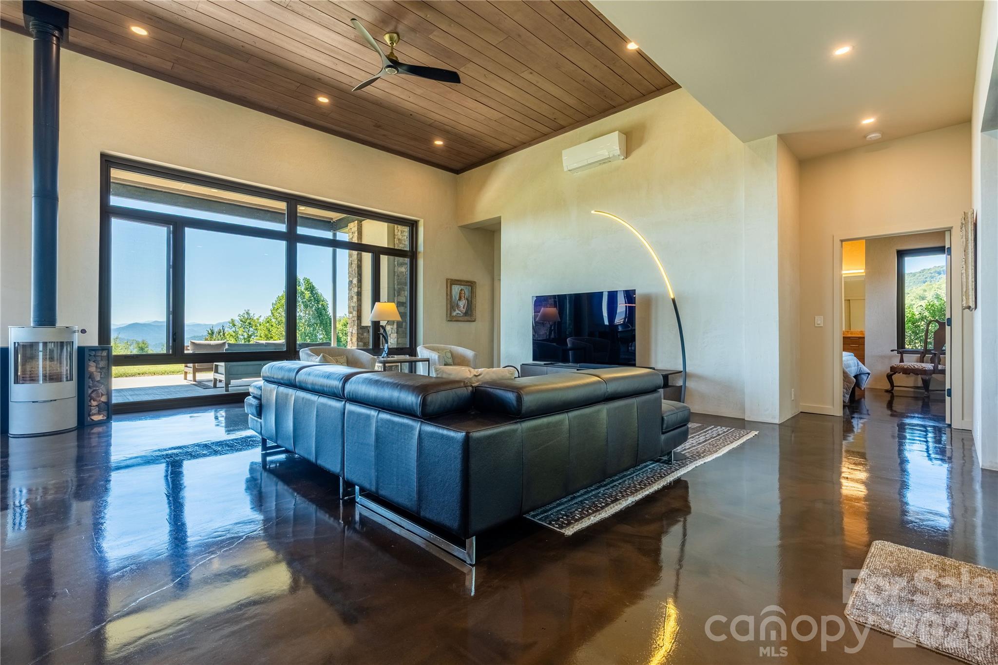 Main House-Concrete Floors - 1045 & 1047 Graham Road, Marshall