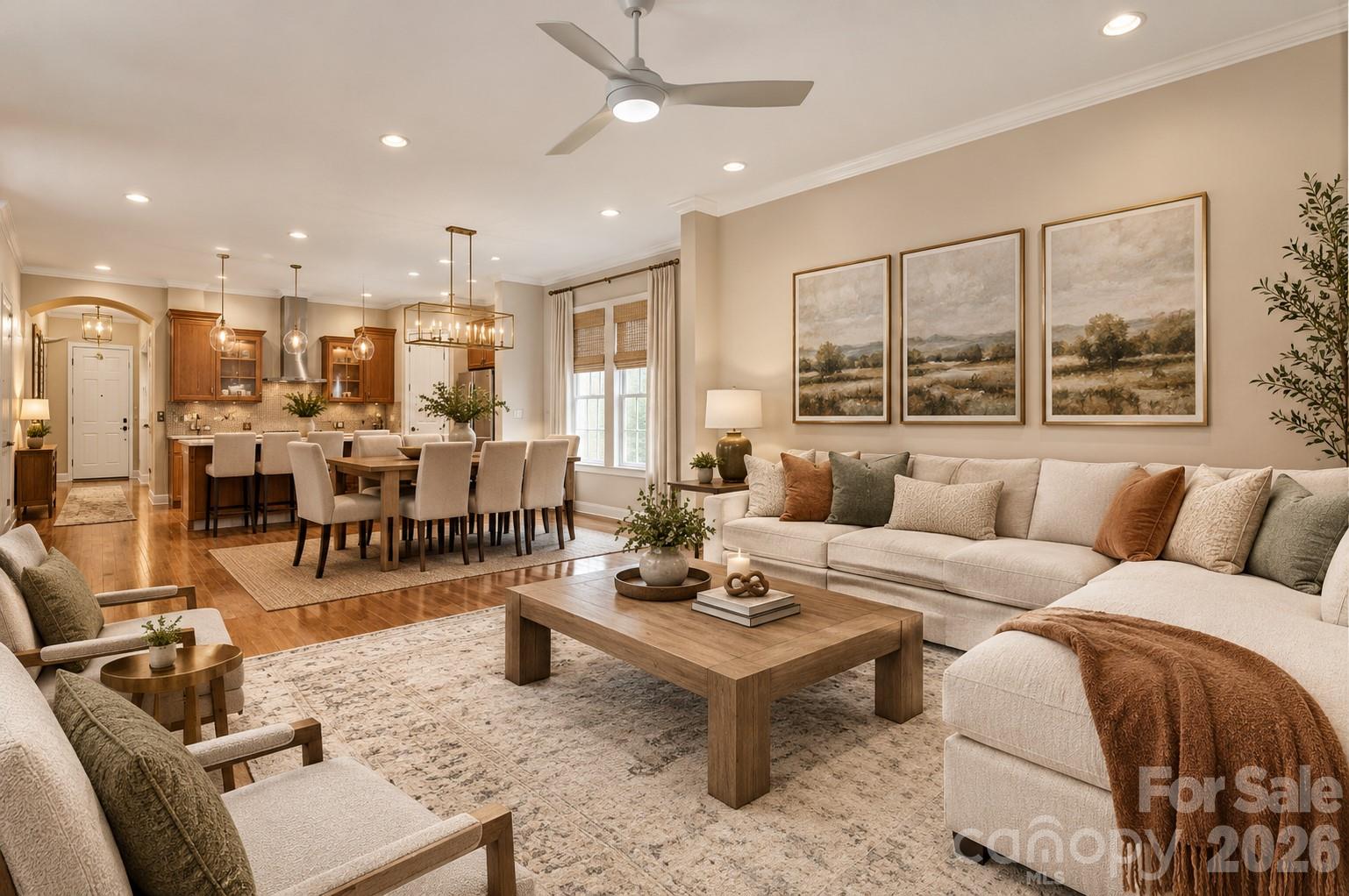 Virtually Staged - 9524 Heritage Farm Avenue NW, Concord