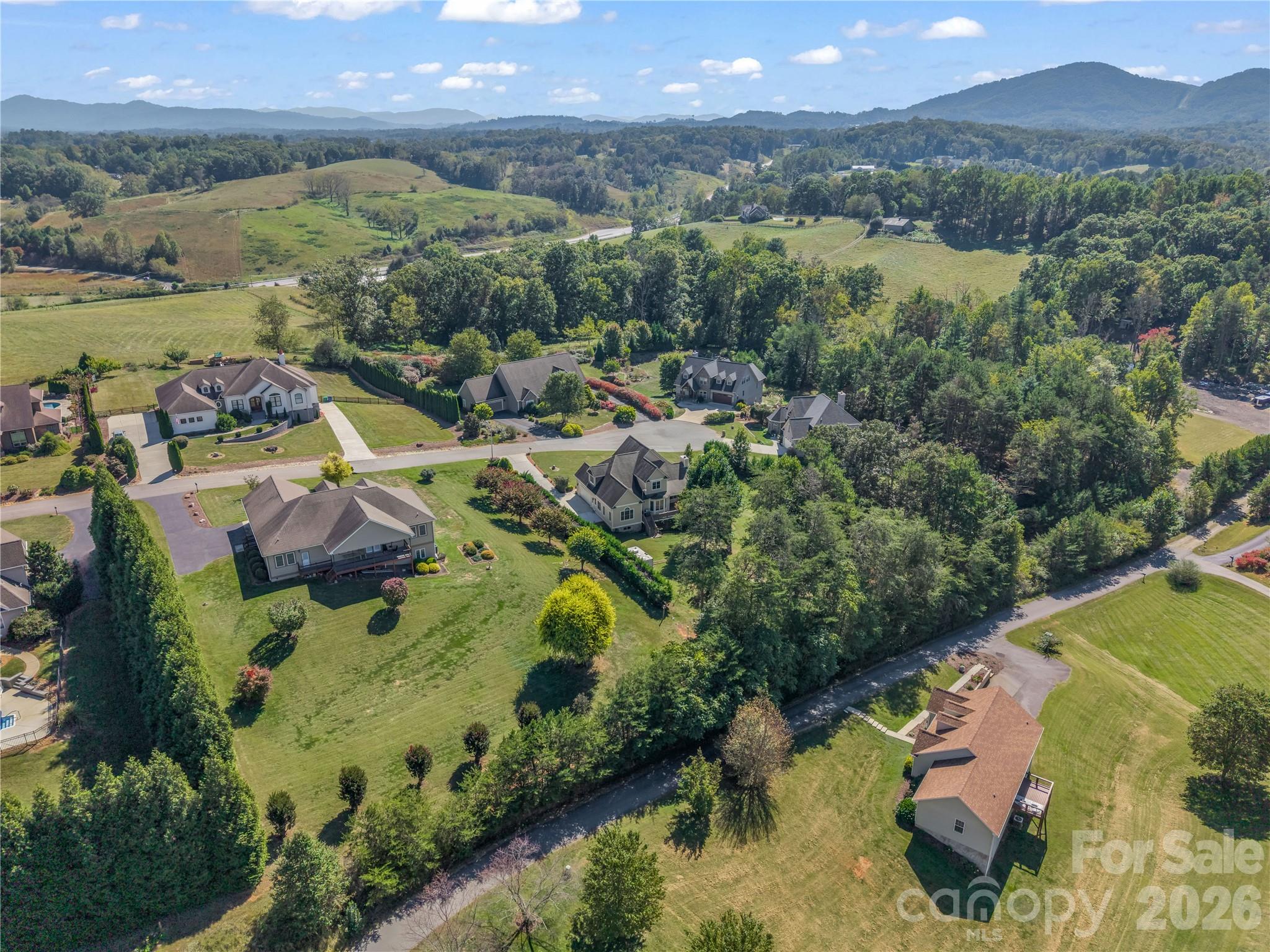 Single Family Residence at 61 Mountain Shadows Drive, Leicester, photo 44 of 48