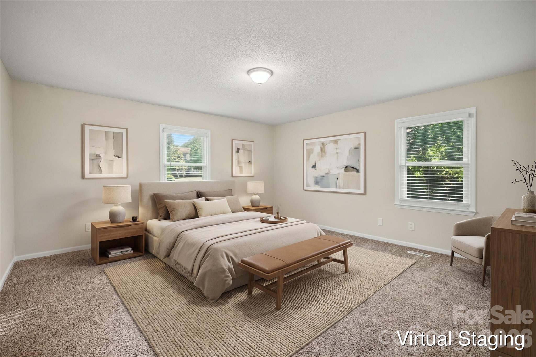 Virtually staged - 105 Windsong Court, Gastonia