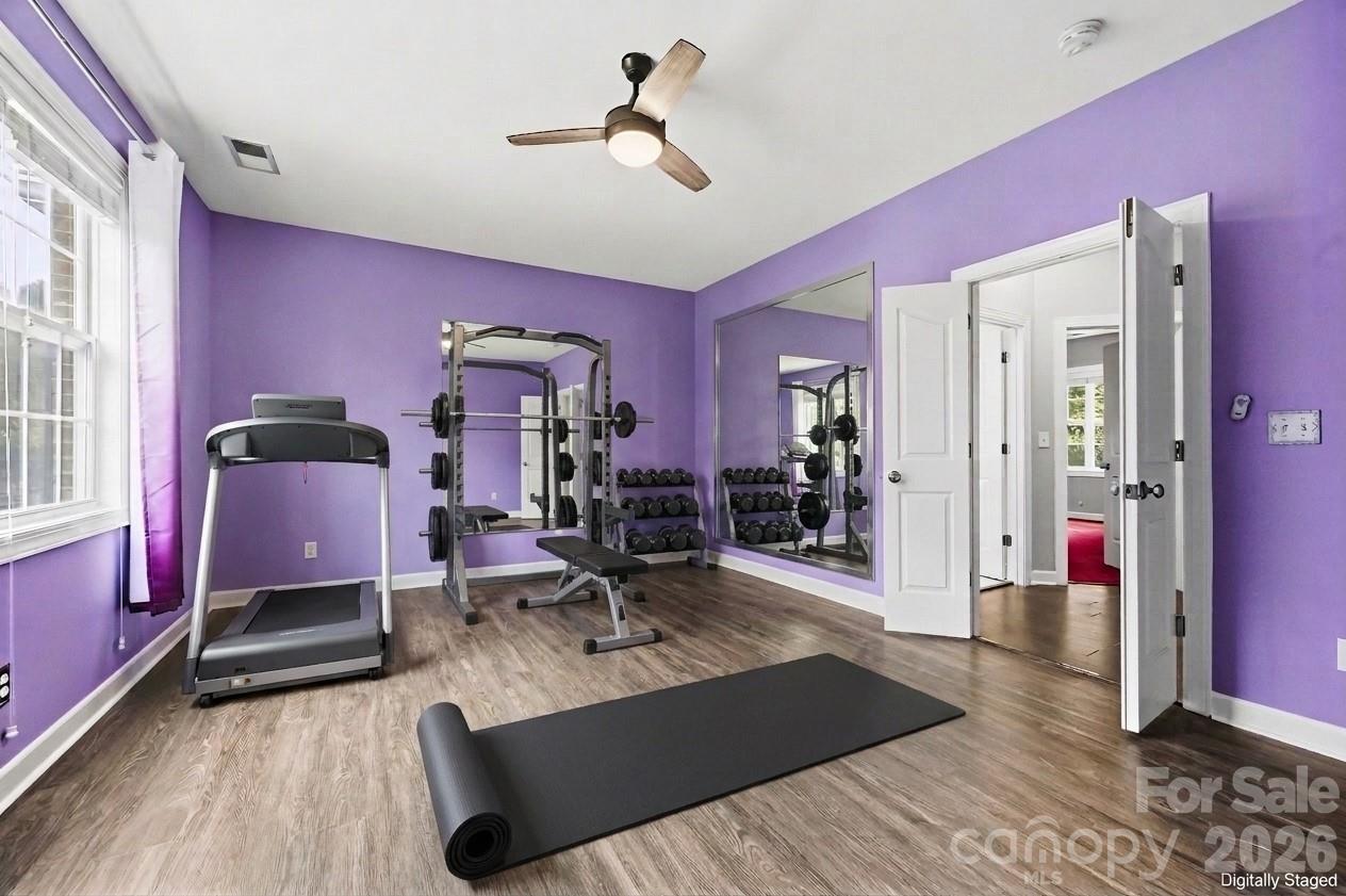 Flex/Bonus Room Virtually Staged - 6326 Stephens Grove Lane, Huntersville