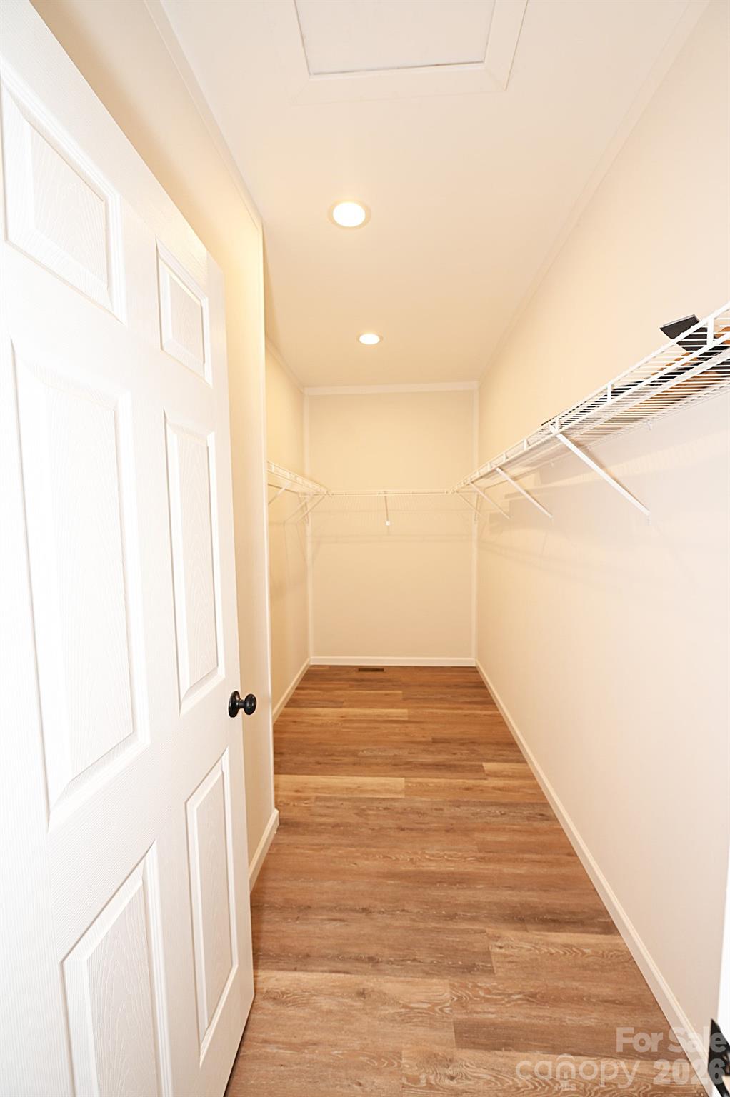 Primary closet - 2063 Vance Street, Newton