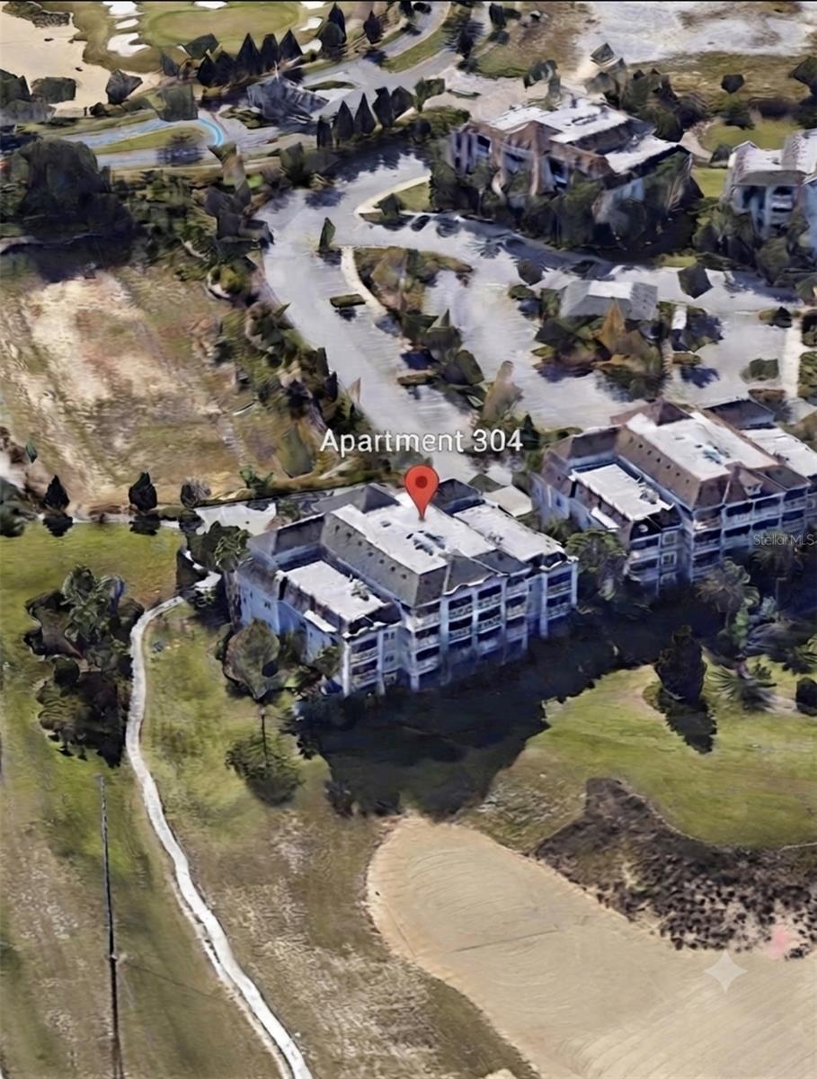 You are right on the golf course - 1100 SUNSET VIEW CIR S #304, KISSIMMEE