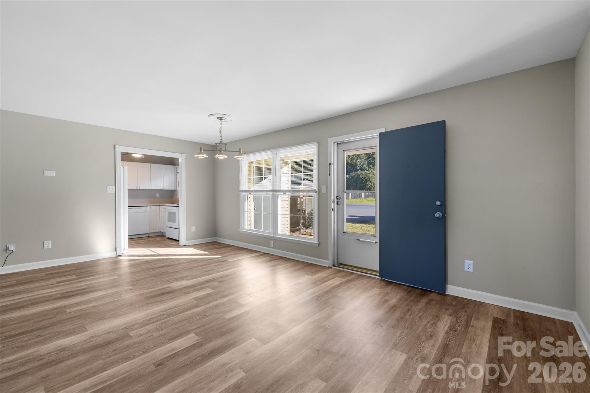 Living space with back entrance - 4615 Coronado Drive, Charlotte