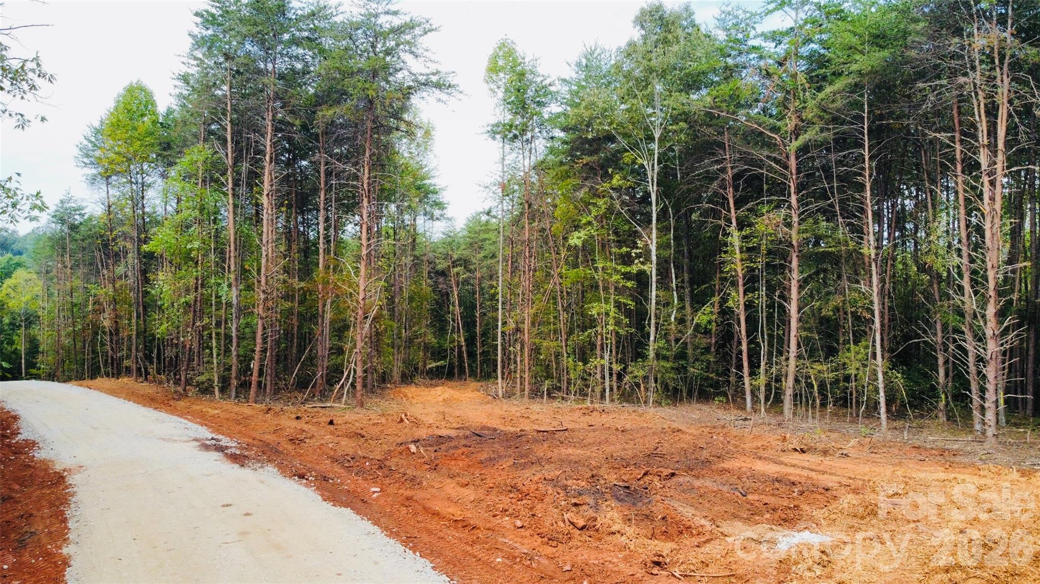 New private road/drive added with recorded easement - 3542 Vilas Drive, Claremont