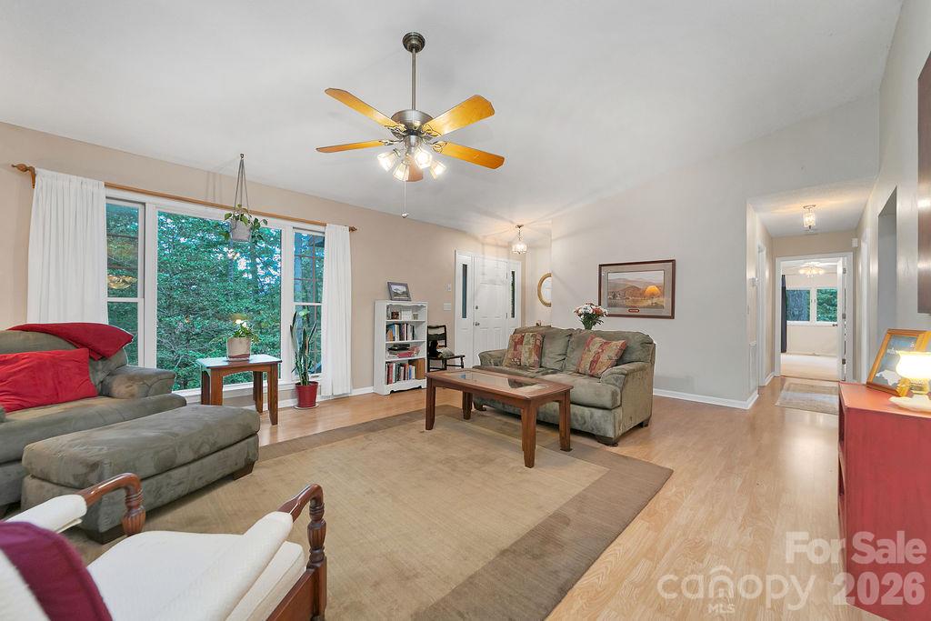 Living Room - 239 Three Mile Knob Road, Pisgah Forest